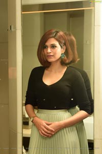 Shraddha Das in Long Green Skirt