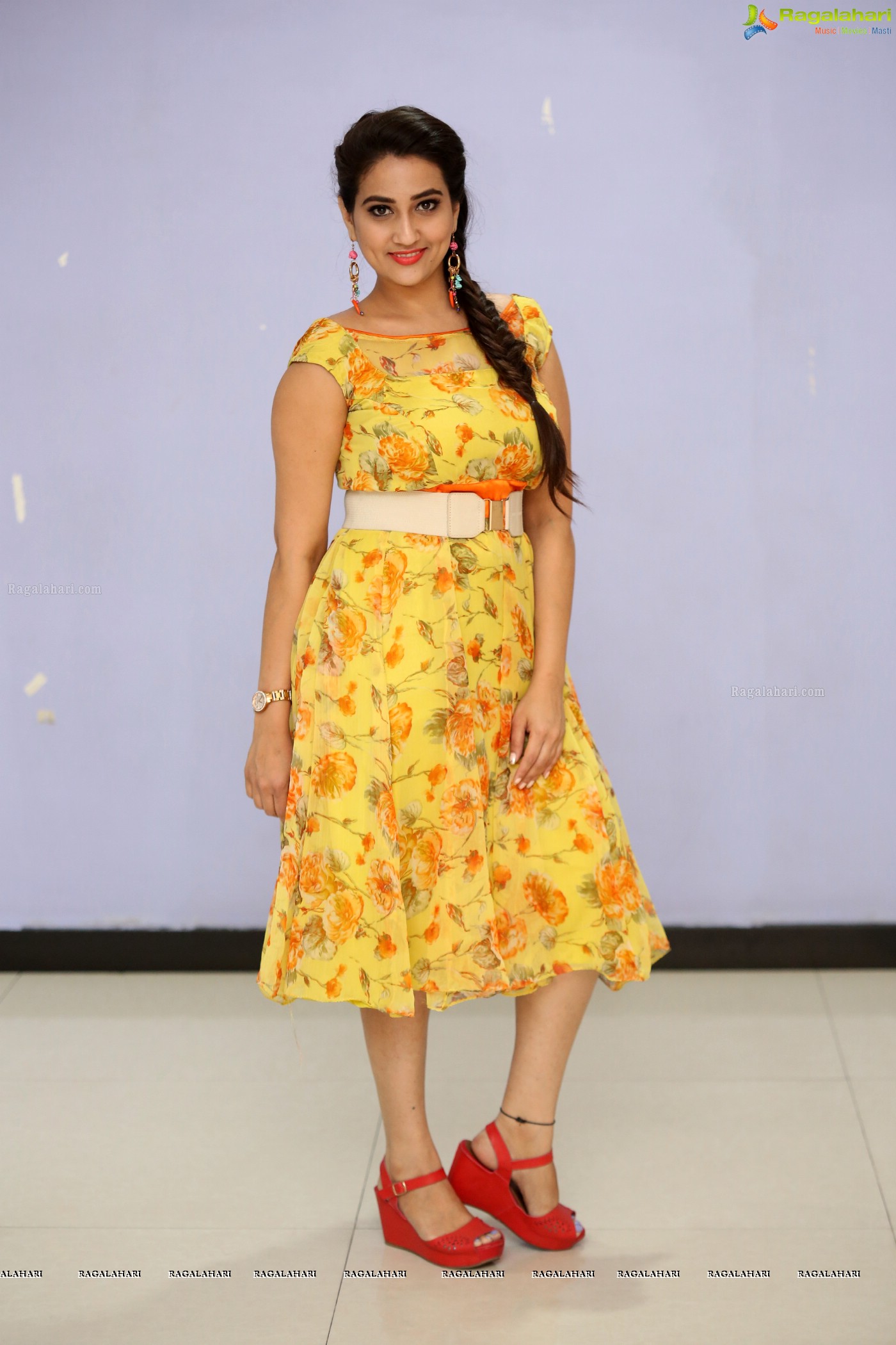 Manjusha at Kanam Pre-Release Event (Posters)