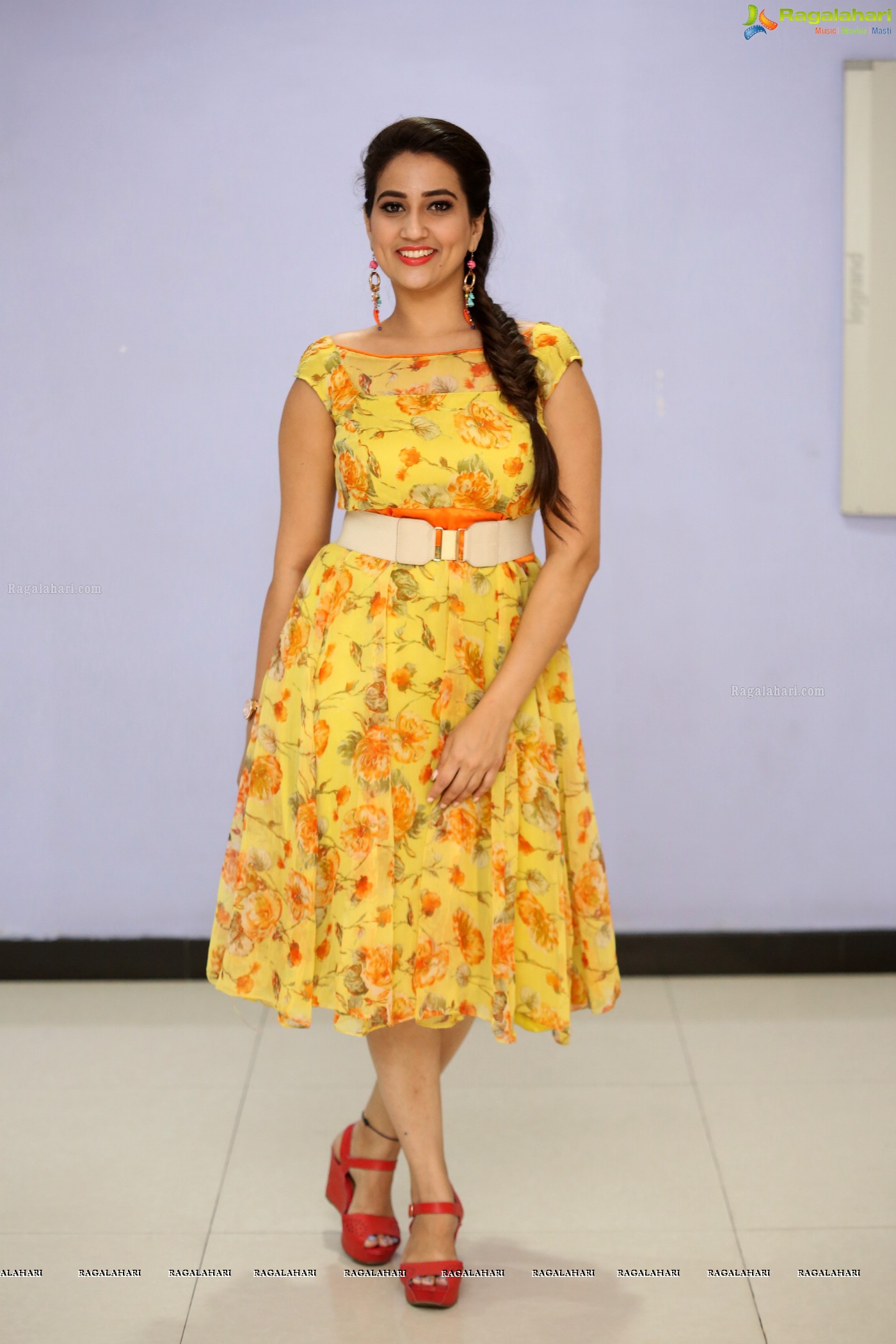 Manjusha at Kanam Pre-Release Event (Posters)