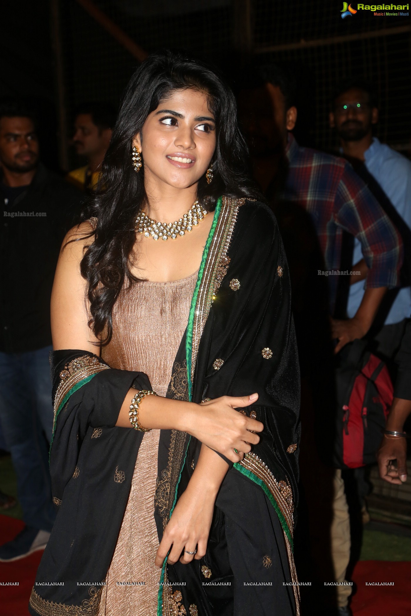 Megha Akash at Chal Mohan Ranga Pre-Release Event