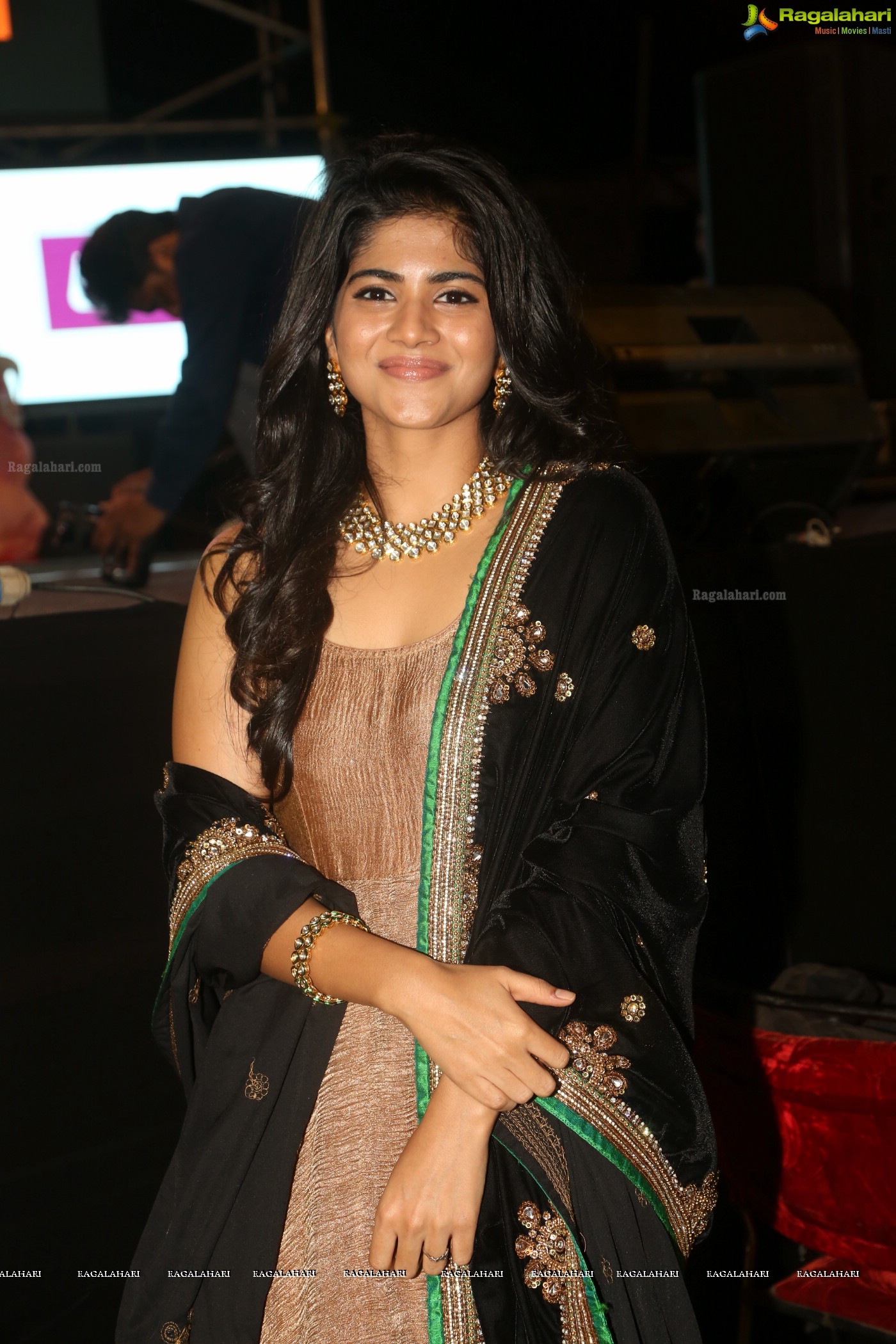 Megha Akash at Chal Mohan Ranga Pre-Release Event