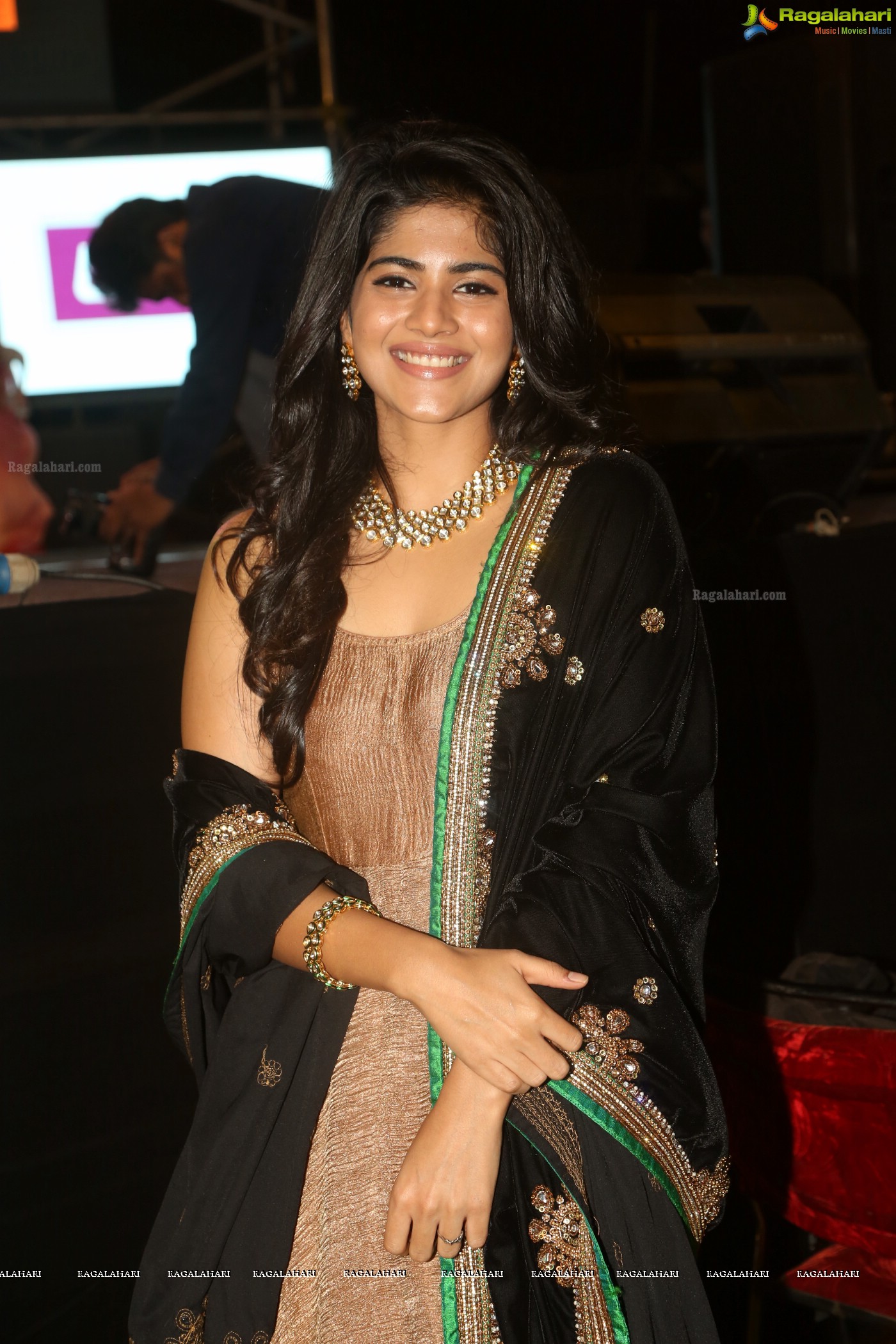 Megha Akash at Chal Mohan Ranga Pre-Release Event