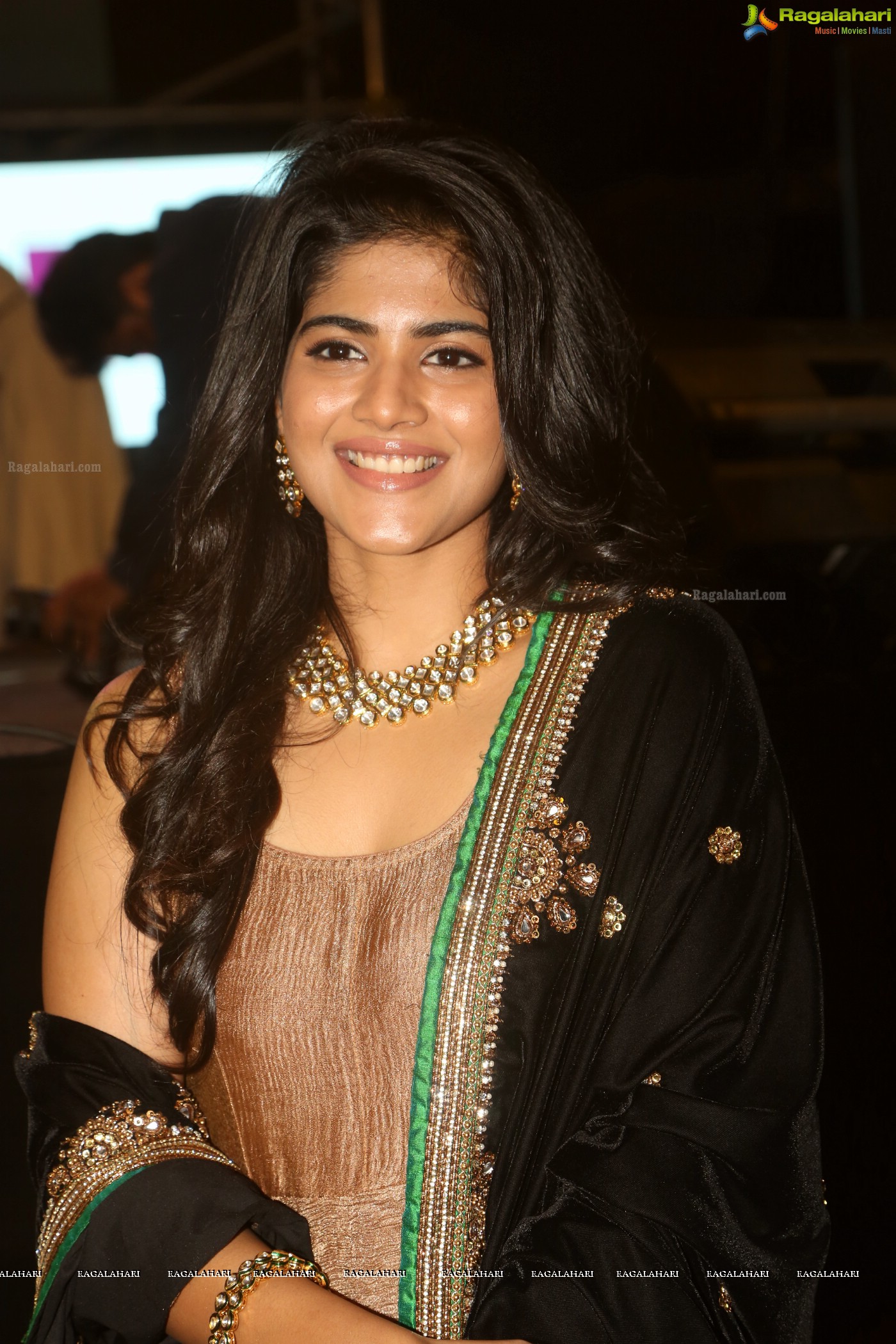 Megha Akash at Chal Mohan Ranga Pre-Release Event