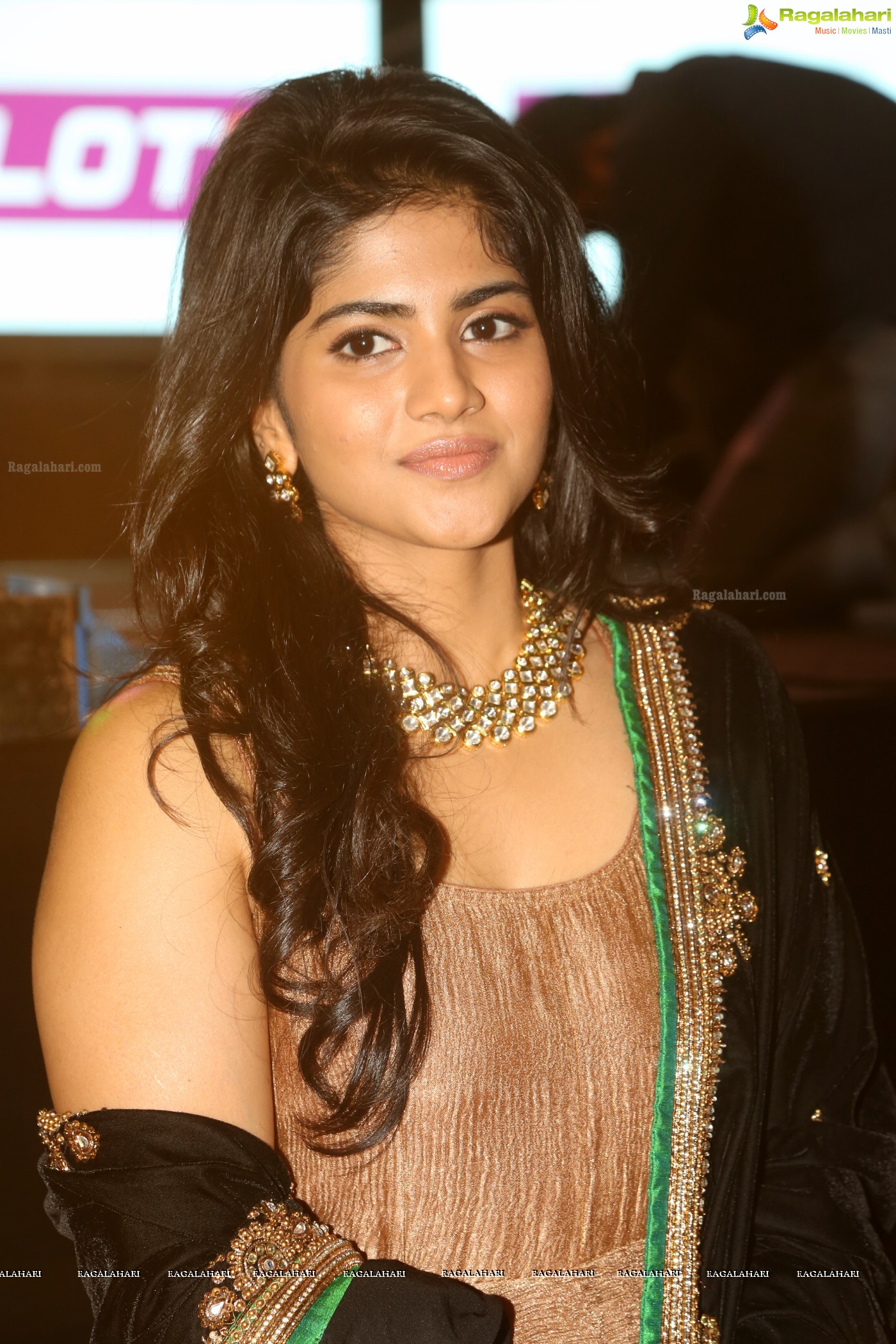 Megha Akash at Chal Mohan Ranga Pre-Release Event