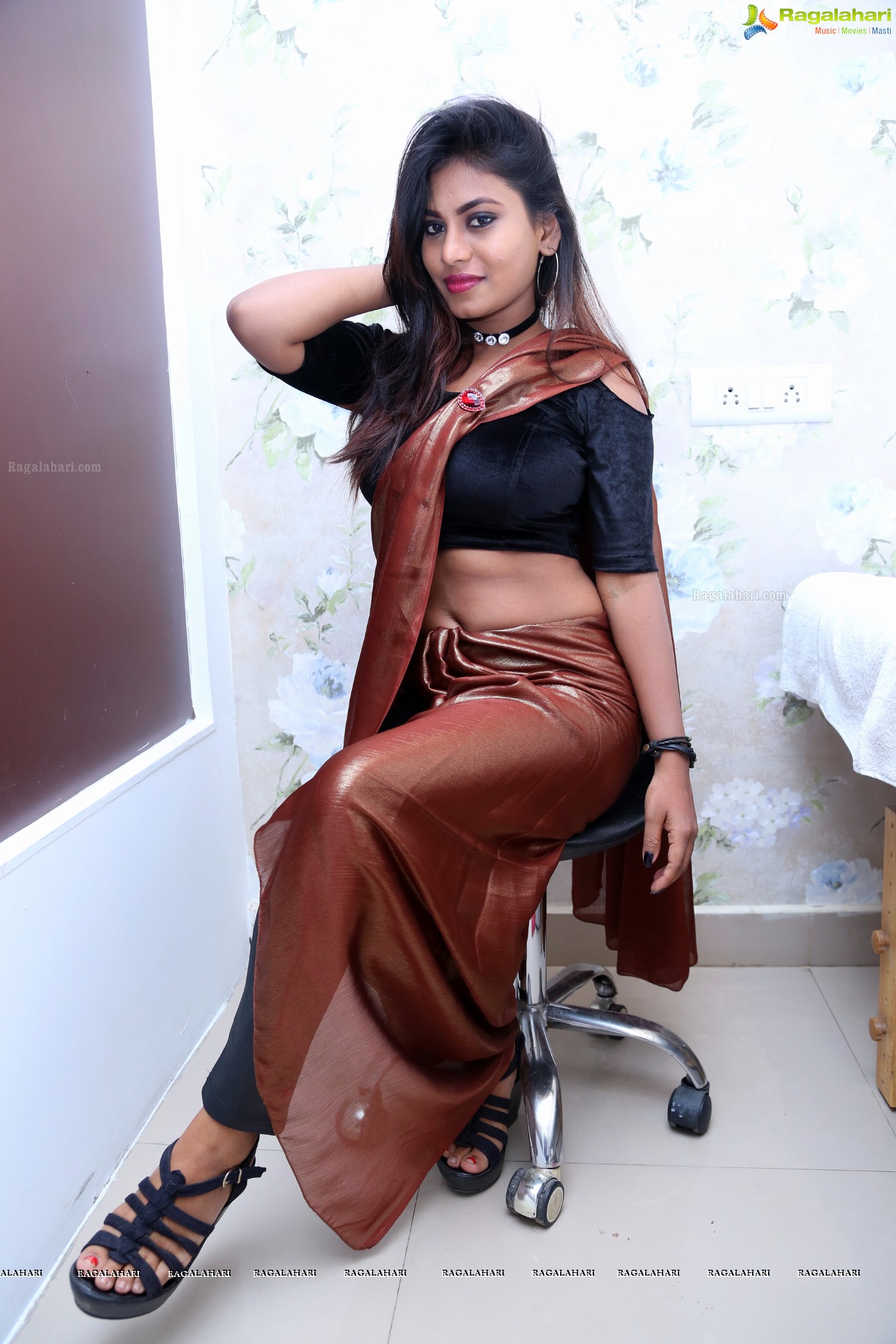 Priya Augustin at Habib's Salon Launch (Posters)