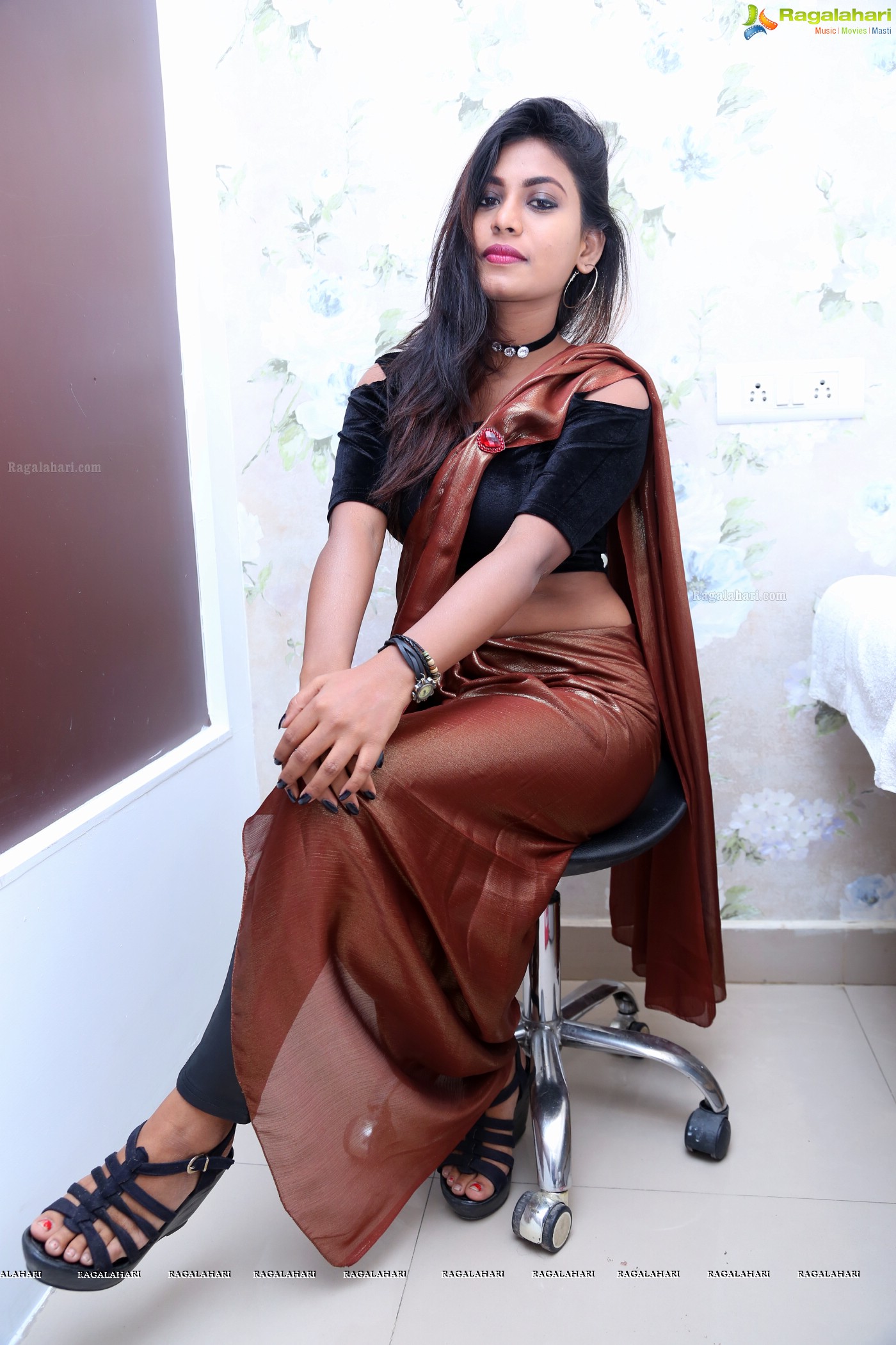 Priya Augustin at Habib's Salon Launch (Posters)