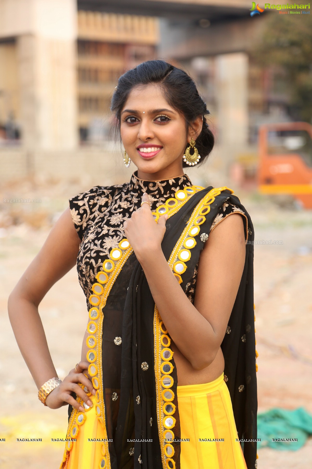 Charishma Shreekar at Ala Nenu Ila Nuvvu Movie Launch