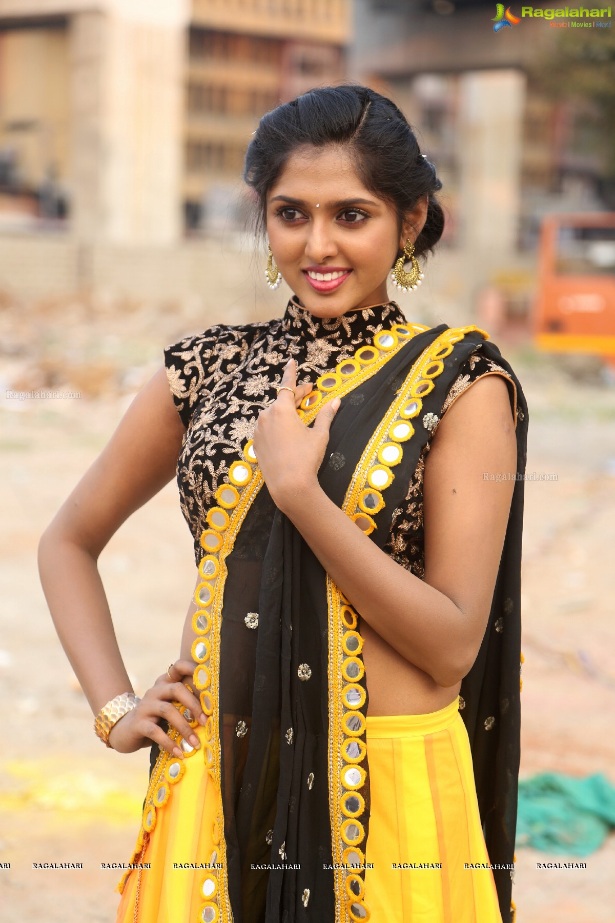 Charishma Shreekar at Ala Nenu Ila Nuvvu Movie Launch