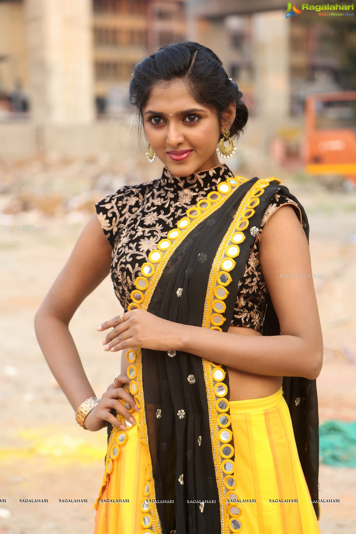 Charishma Shreekar at Ala Nenu Ila Nuvvu Movie Launch