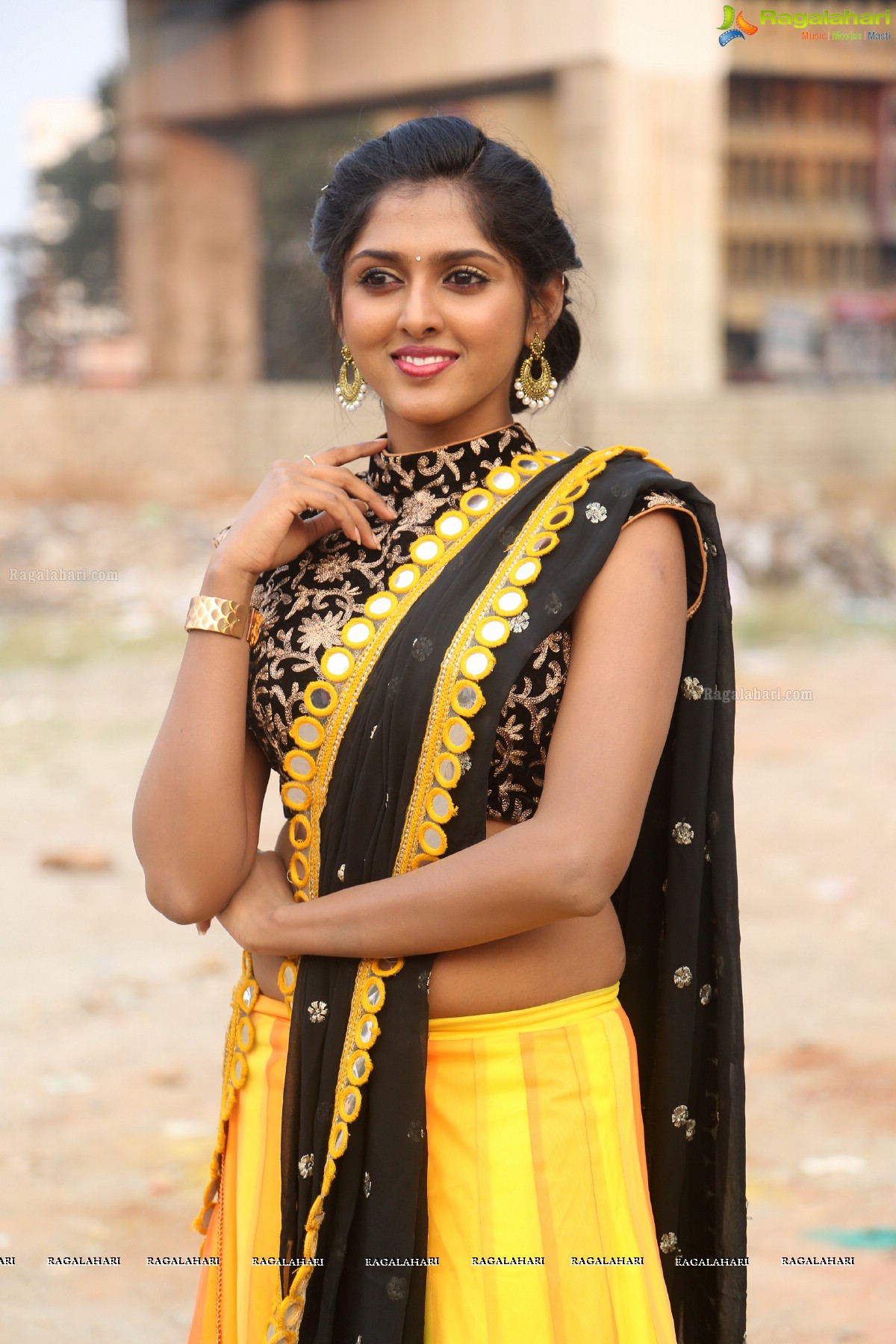 Charishma Shreekar at Ala Nenu Ila Nuvvu Movie Launch