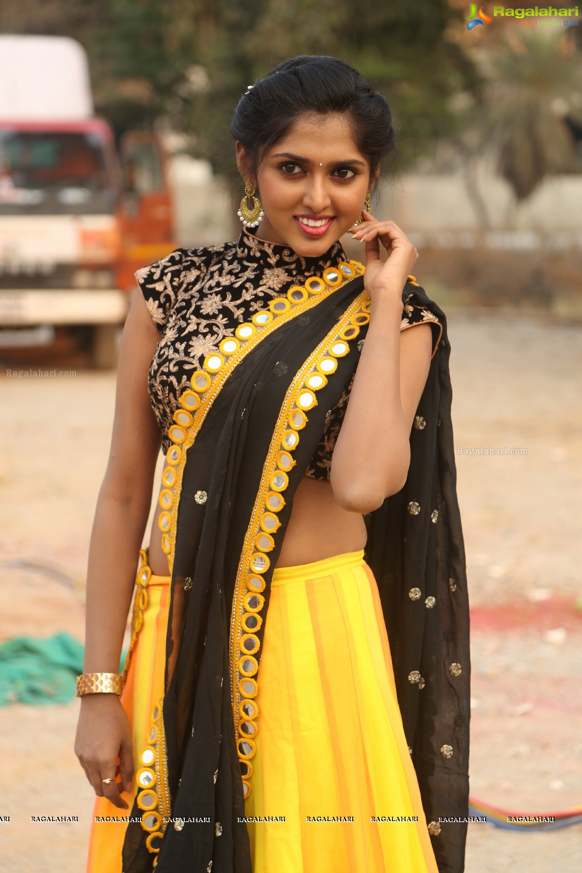 Charishma Shreekar at Ala Nenu Ila Nuvvu Movie Launch