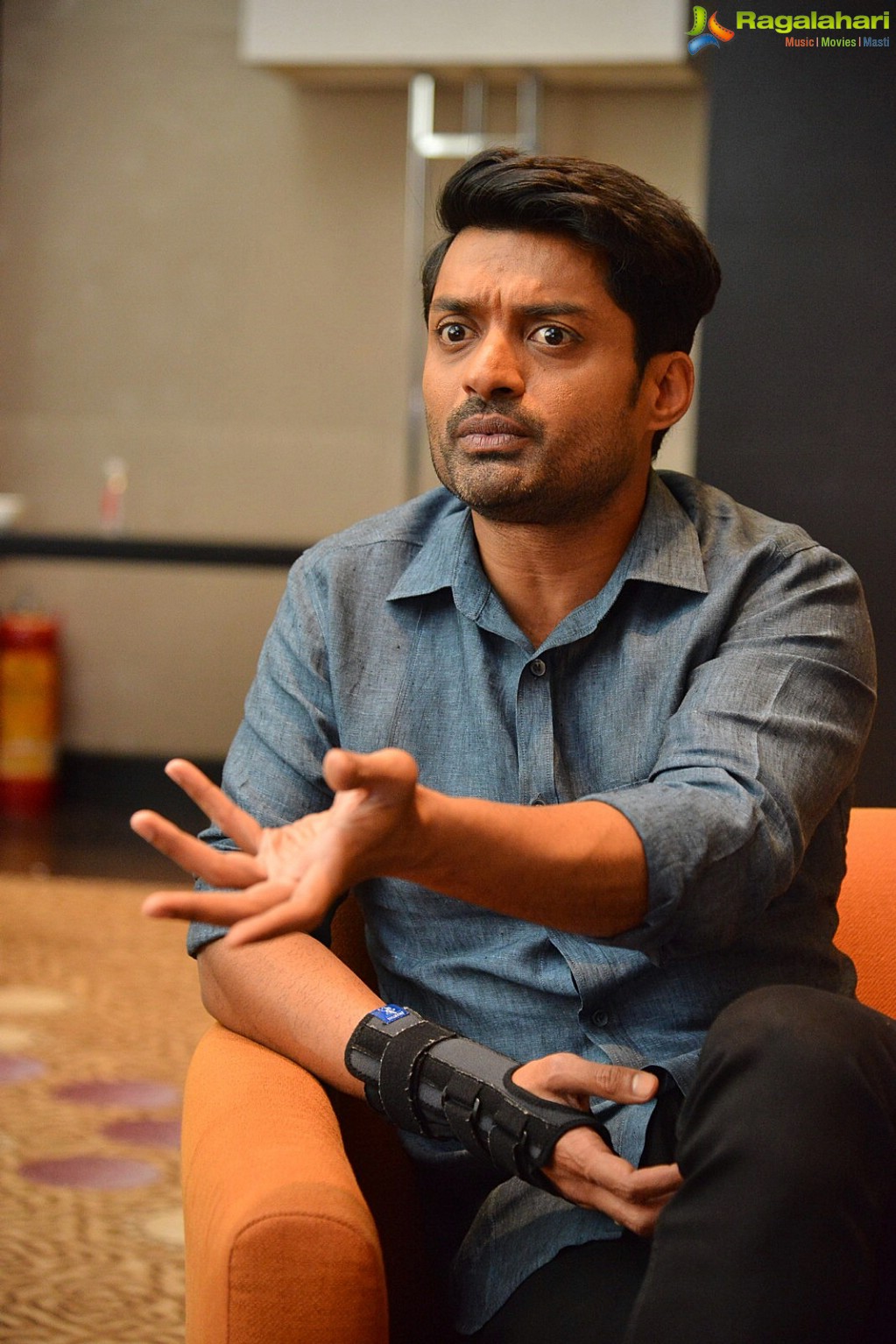 Kalyan Ram at MLA Interview