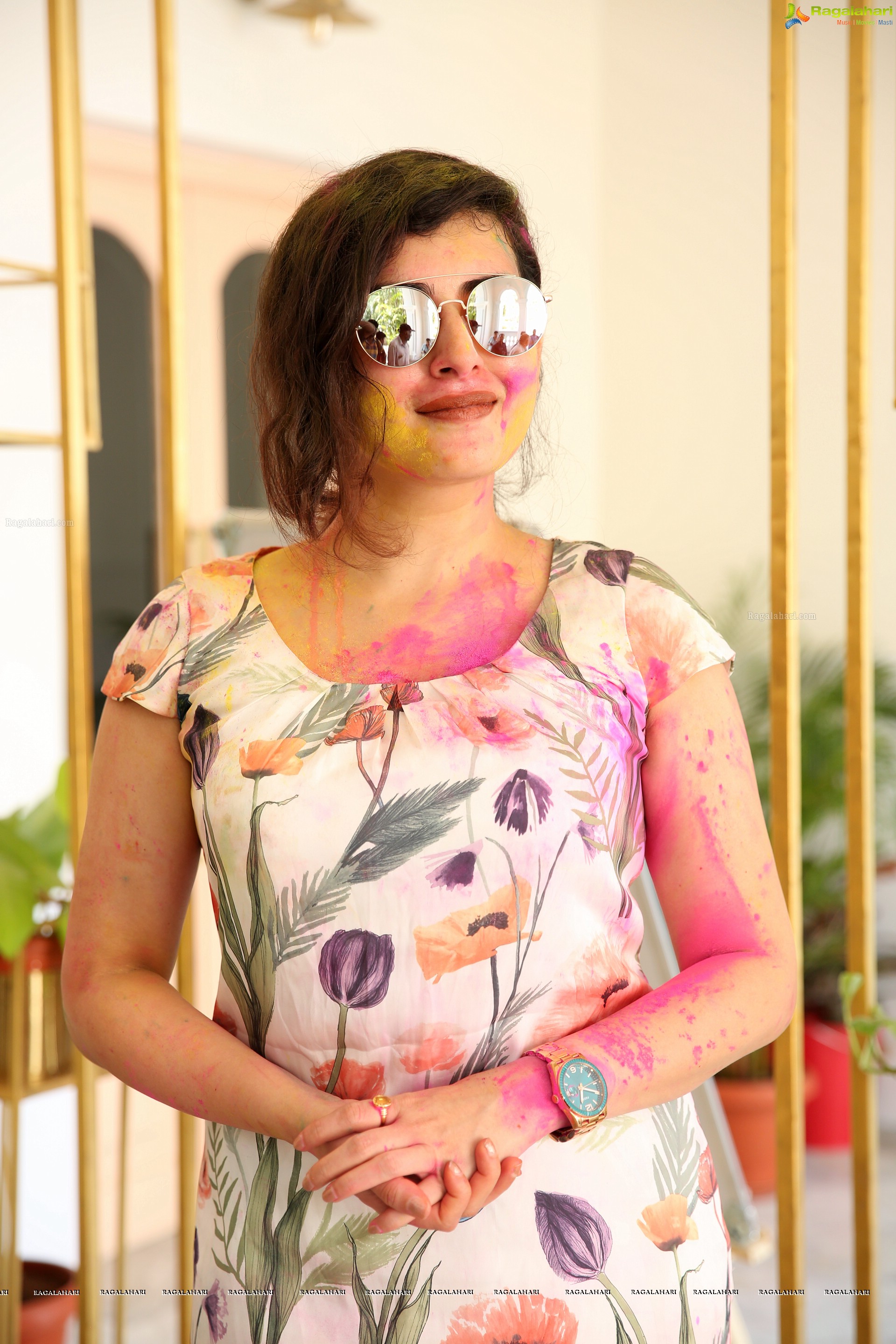 Archana Shastry @ Grand Holi Celebrations 'Holi Hai' By Country Club - HD Gallery