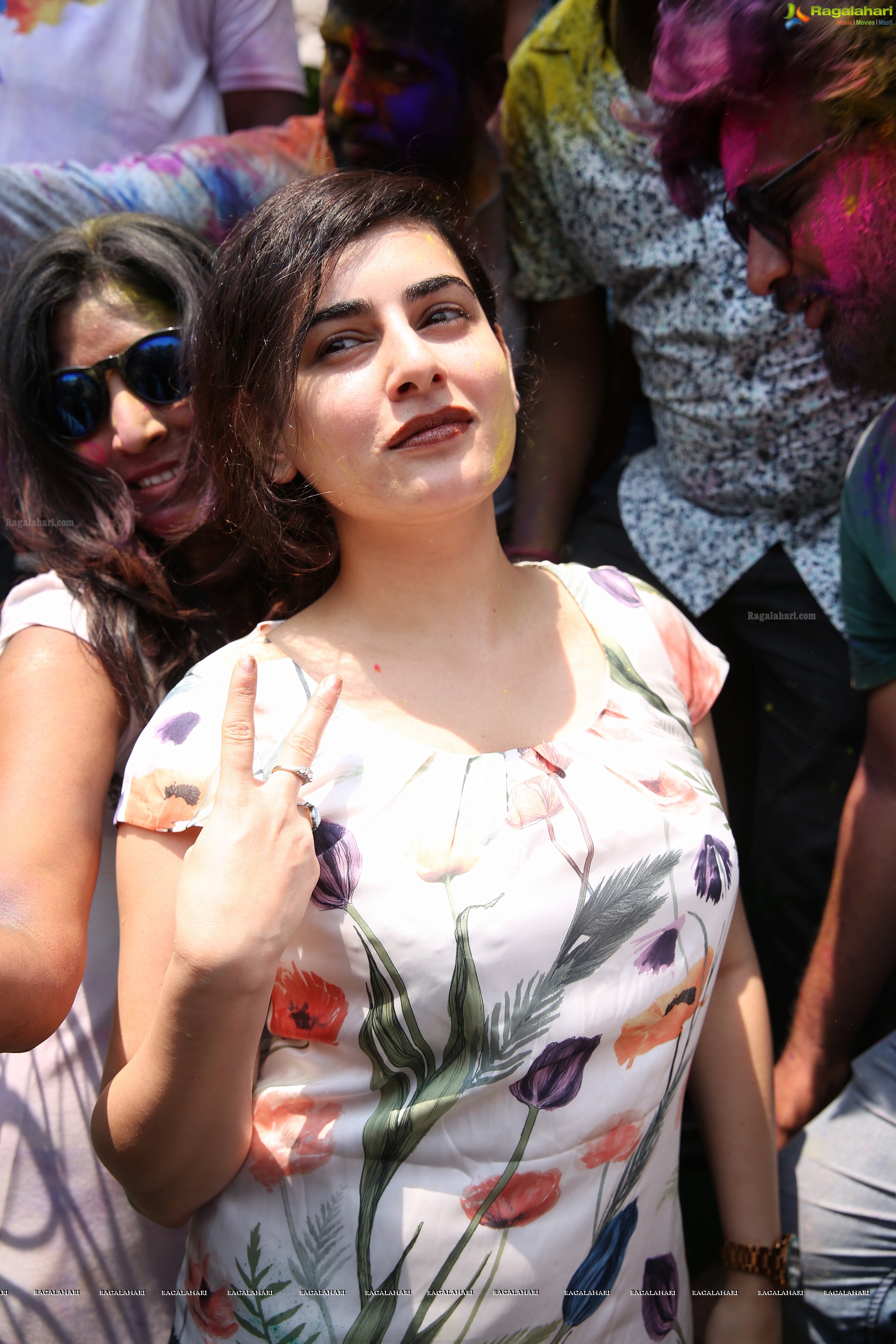 Archana Shastry @ Grand Holi Celebrations 'Holi Hai' By Country Club - HD Gallery