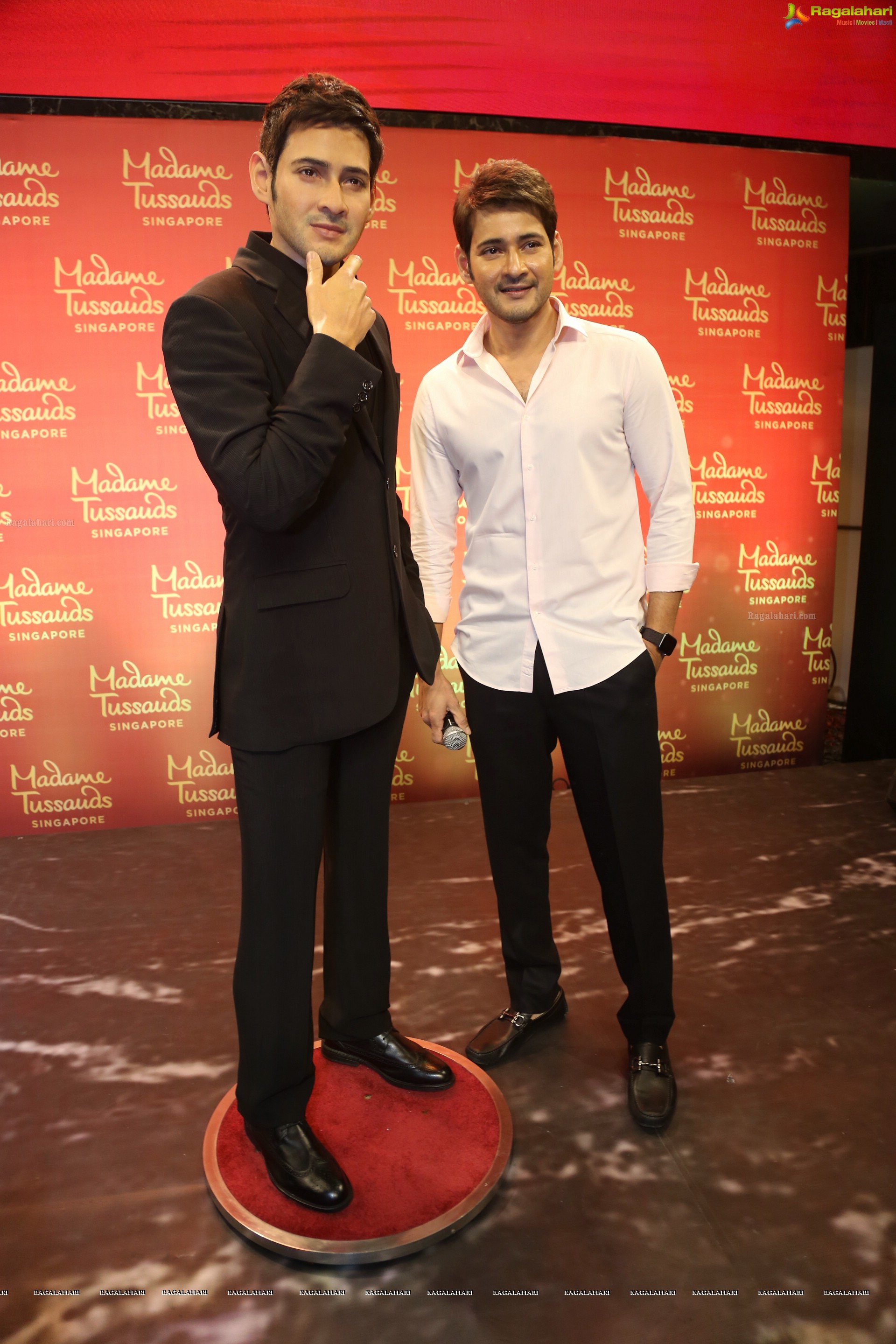 Mahesh Babu at Madame Tussauds Wax Statue Launch at AMB