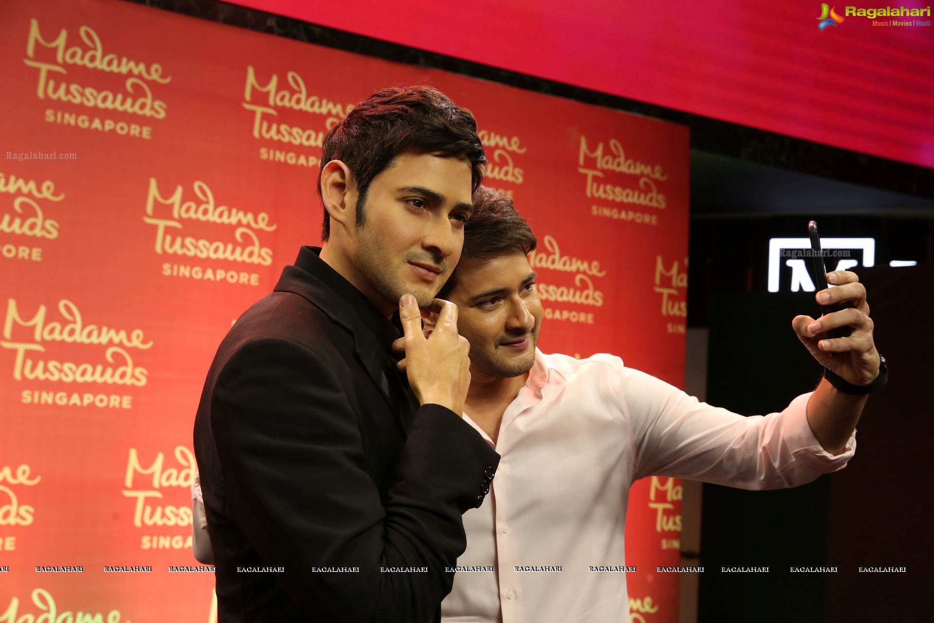 Mahesh Babu at Madame Tussauds Wax Statue Launch at AMB