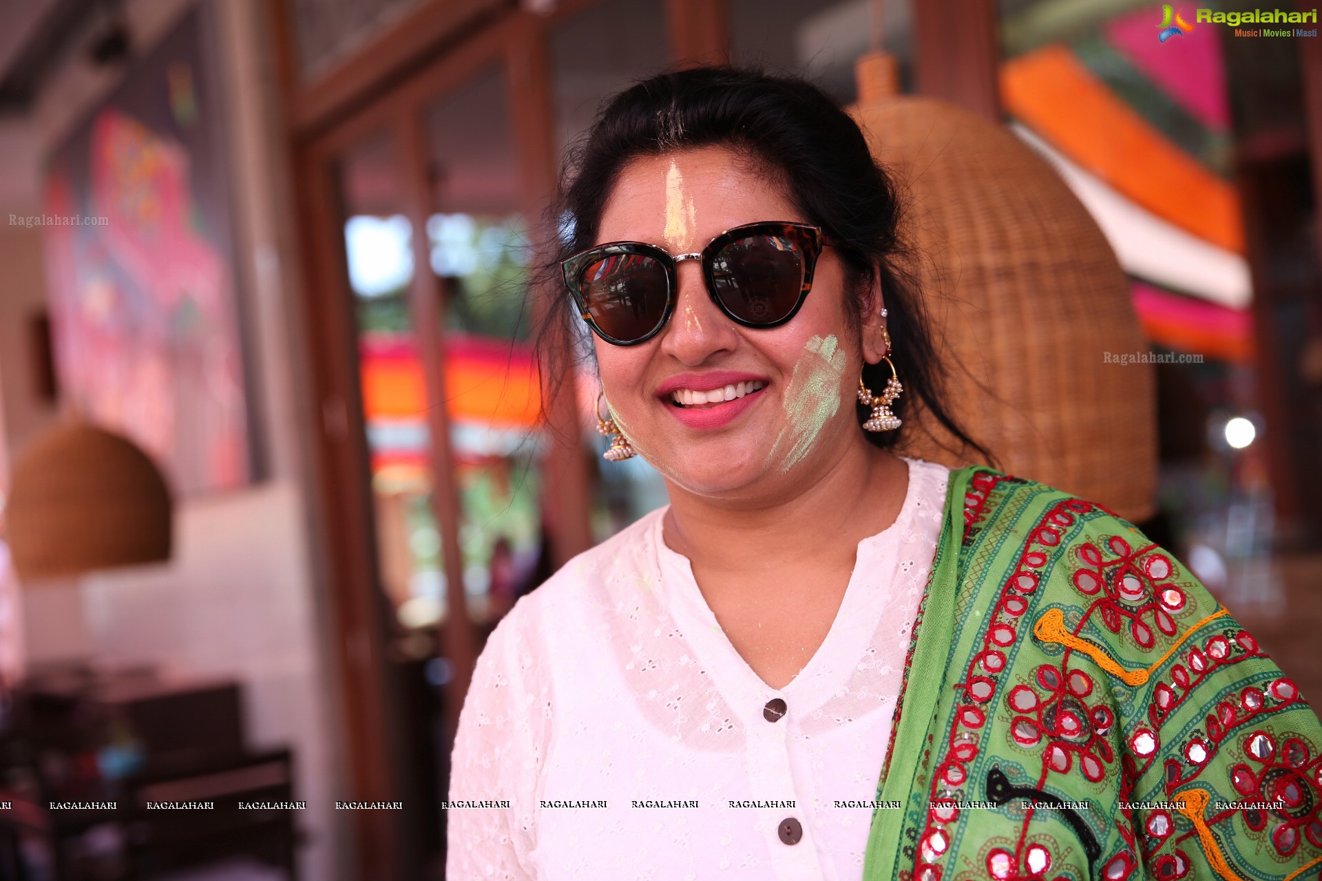 Sana @ Holi Milan at Hotel Hyatt Hyderabad - HD Gallery