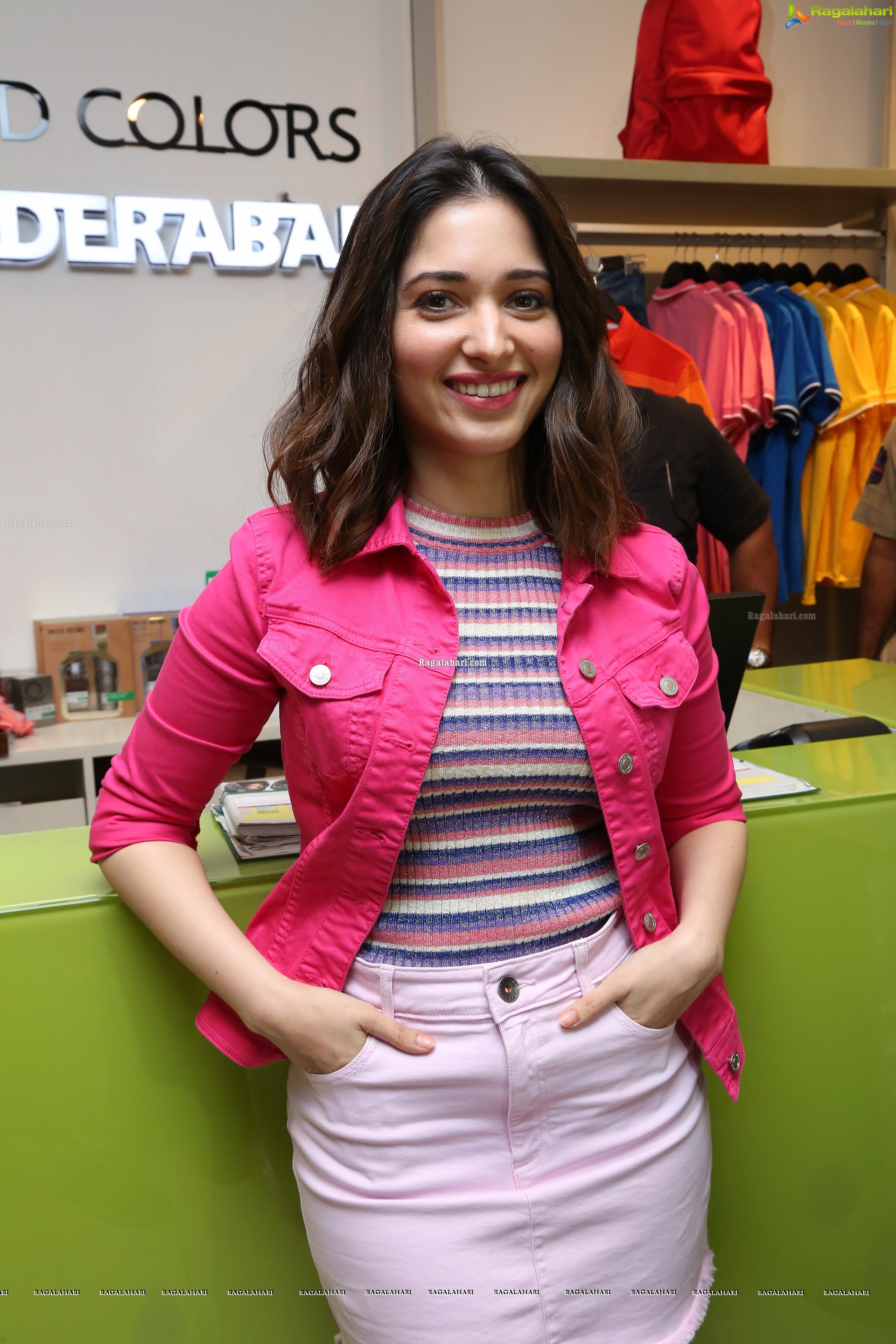 Tamannah Bhatia [HD] @ United Colors Of Benetton Summer Collection Launch