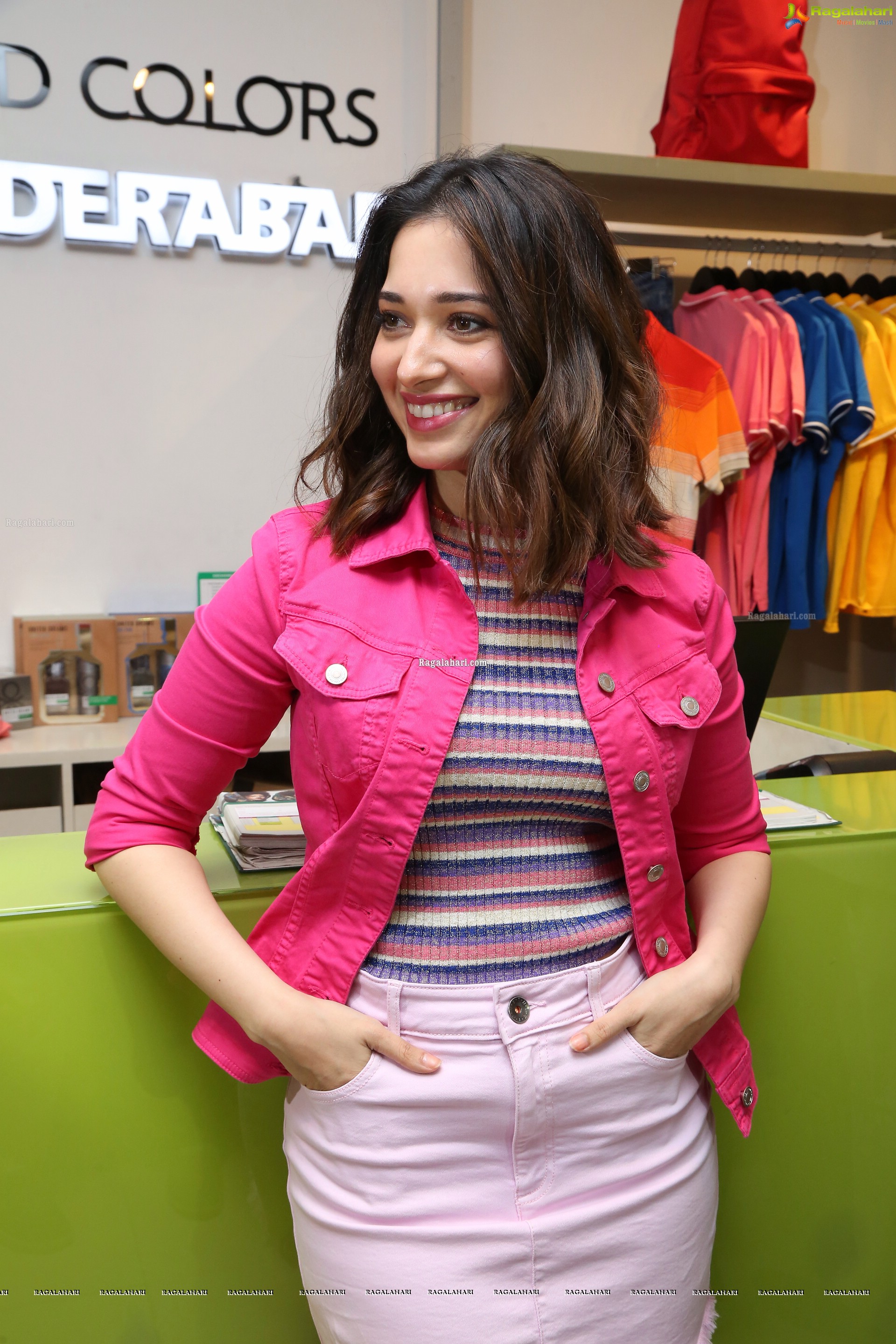 Tamannah Bhatia [HD] @ United Colors Of Benetton Summer Collection Launch