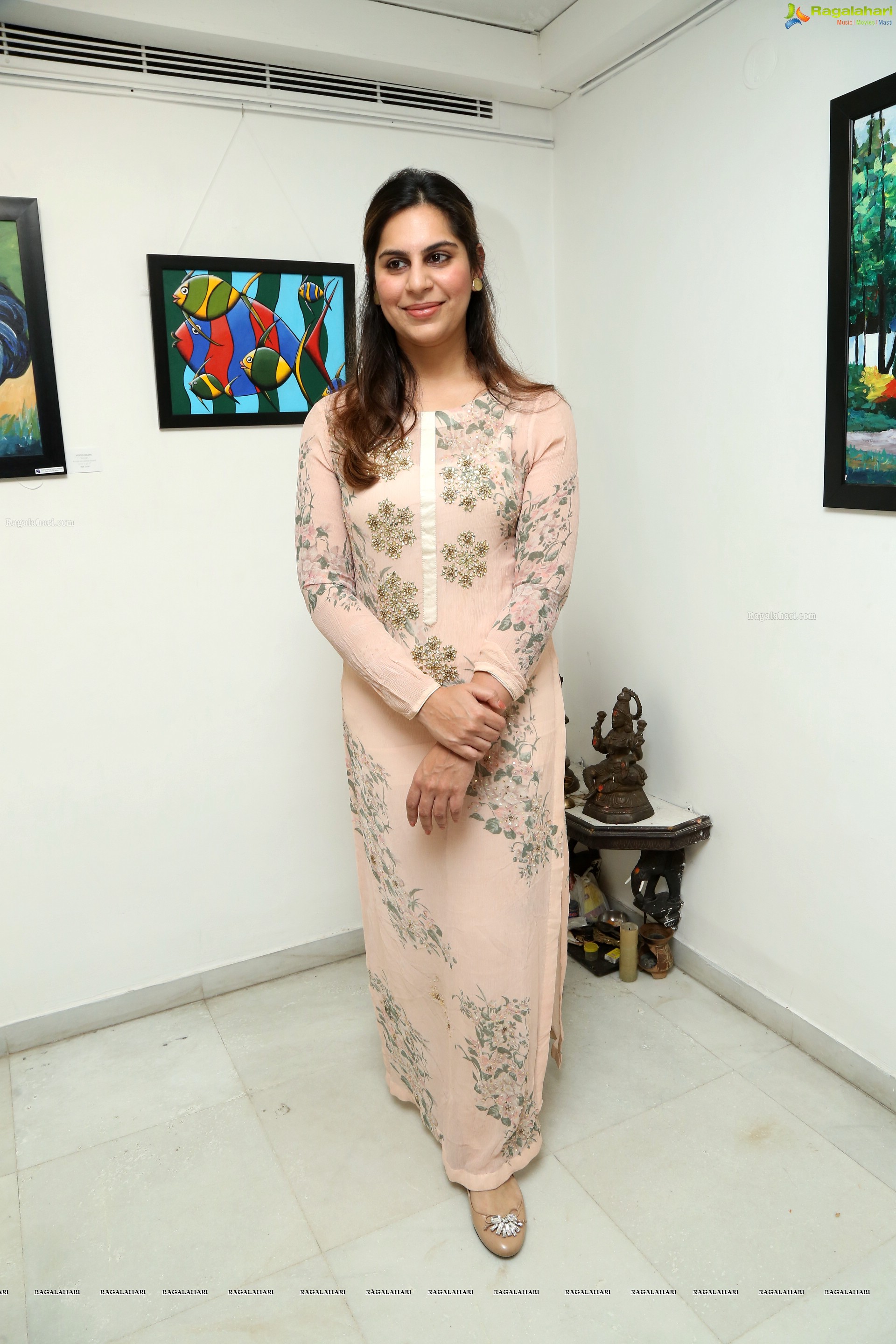 Upasana Kamineni [HD] @ Voiced Colours - Ashray Akruti Children’s Art Work Exhibition Launch