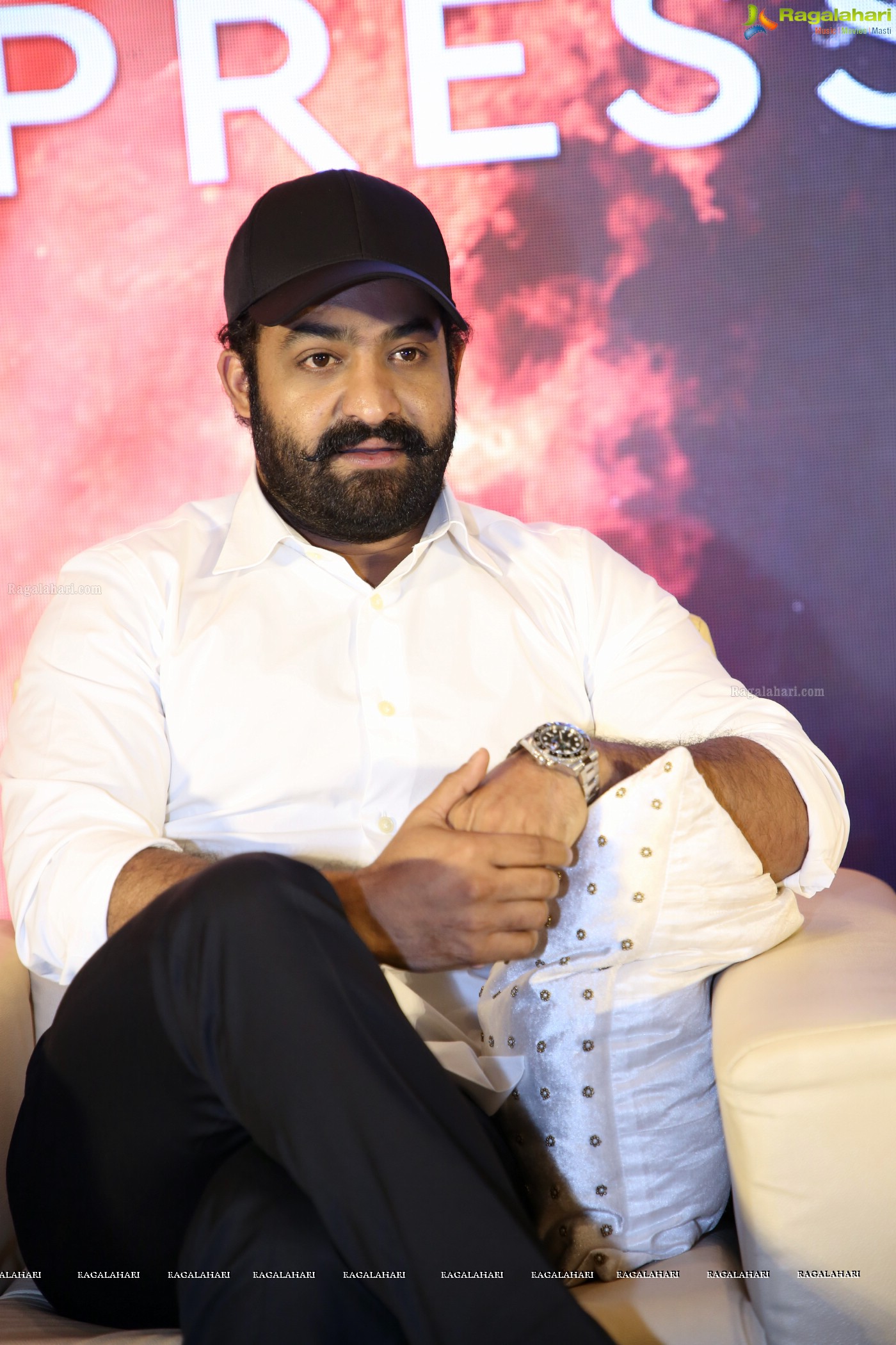 Jr NTR at RRR Movie Press Meet