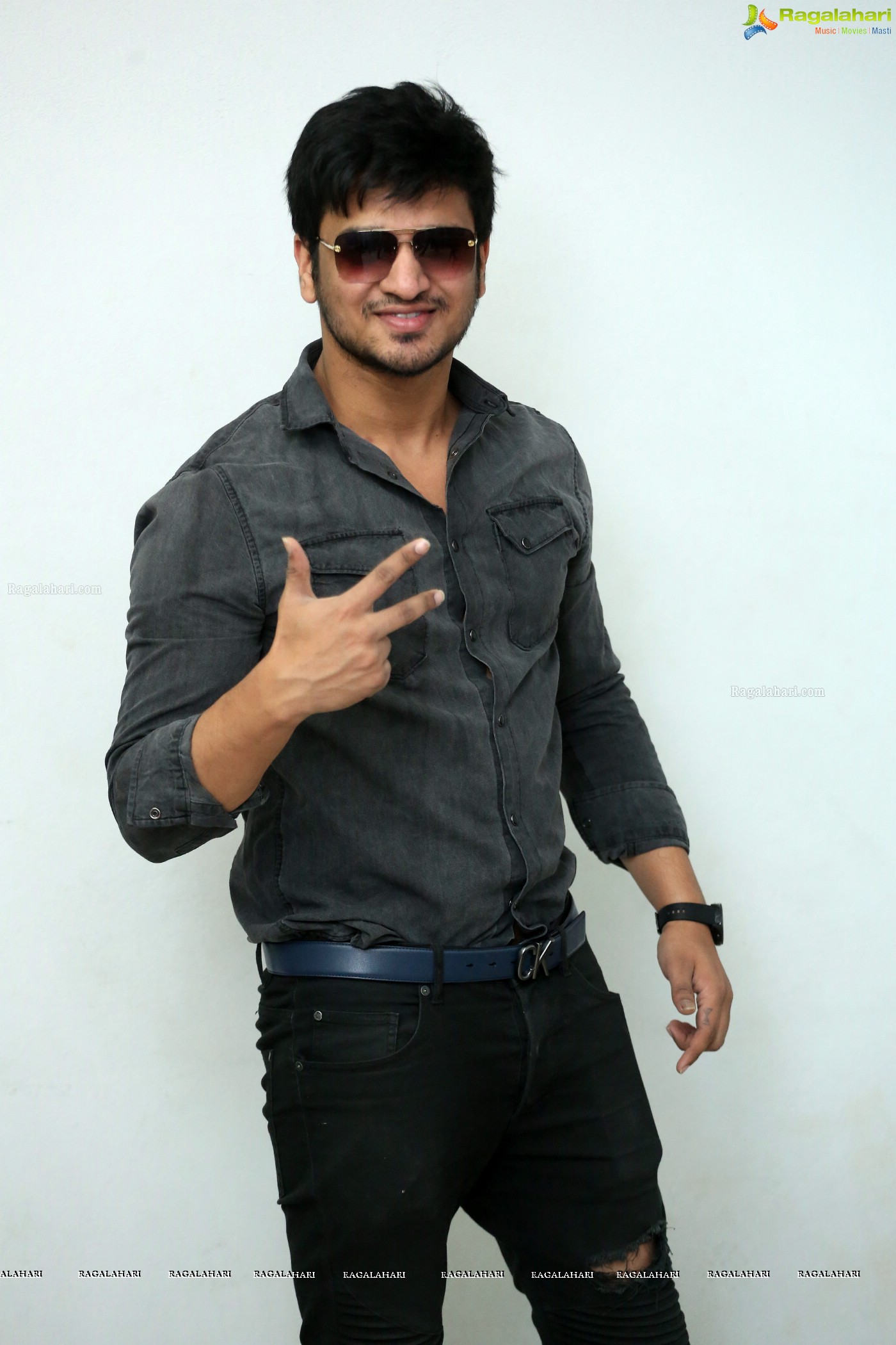 Nikhil Siddharth at Arjun Suravaram Press Meet