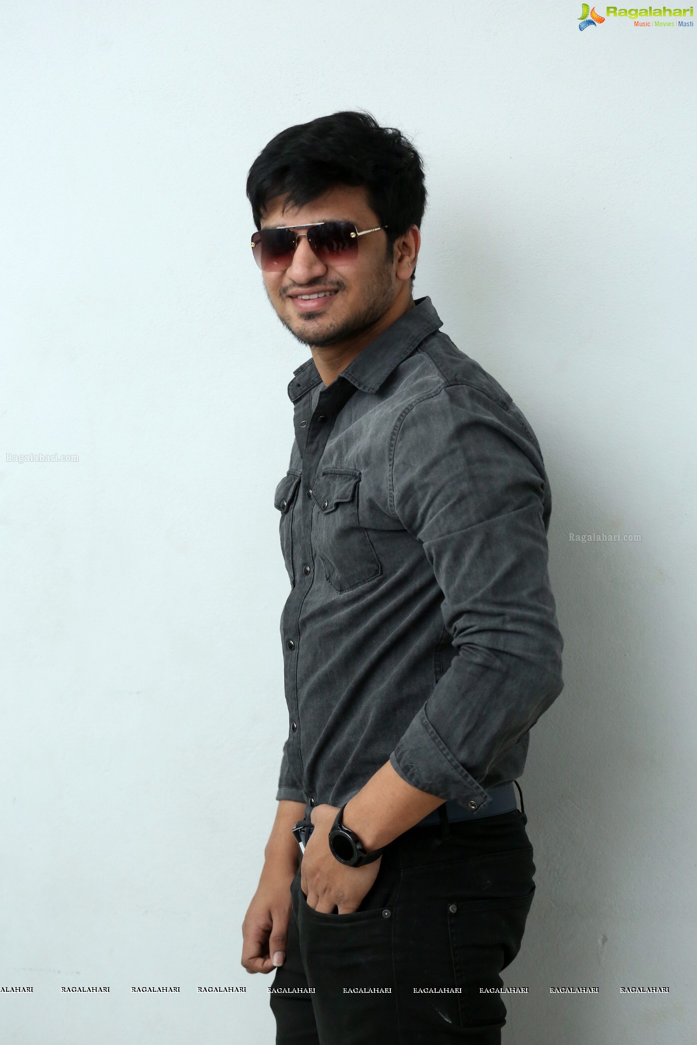 Nikhil Siddharth at Arjun Suravaram Press Meet