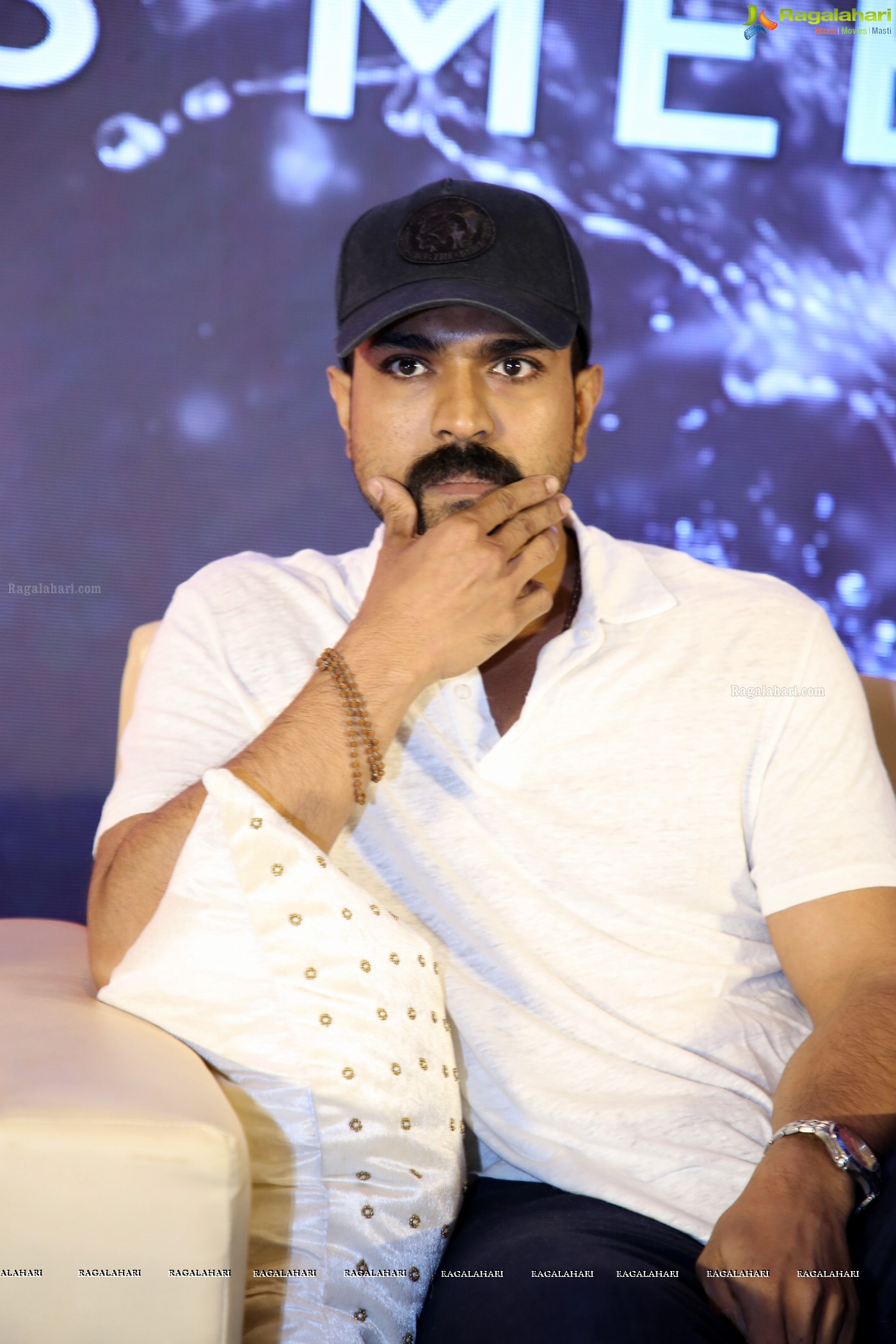 Ram Charan @ RRR Movie Press Meet