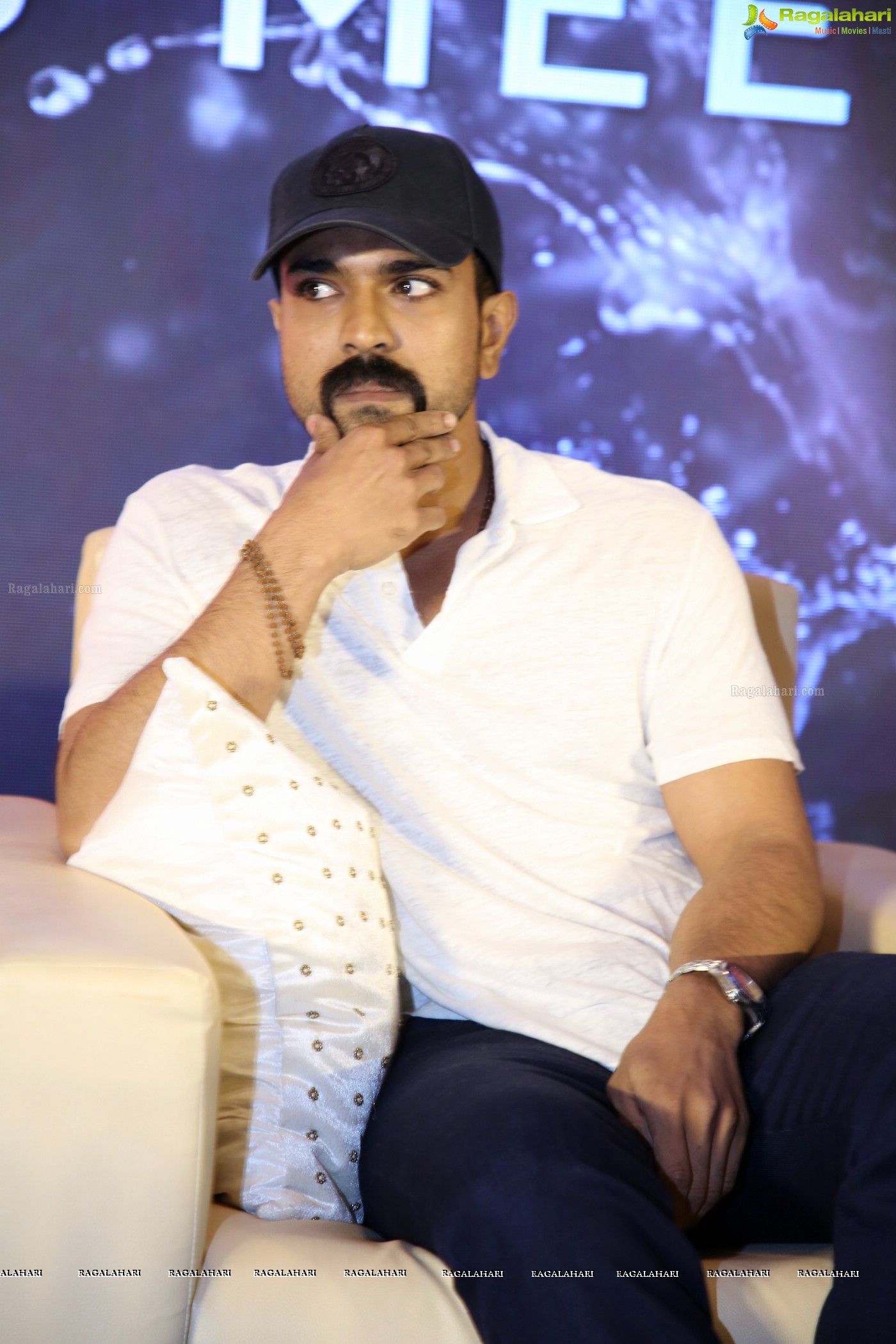 Ram Charan @ RRR Movie Press Meet