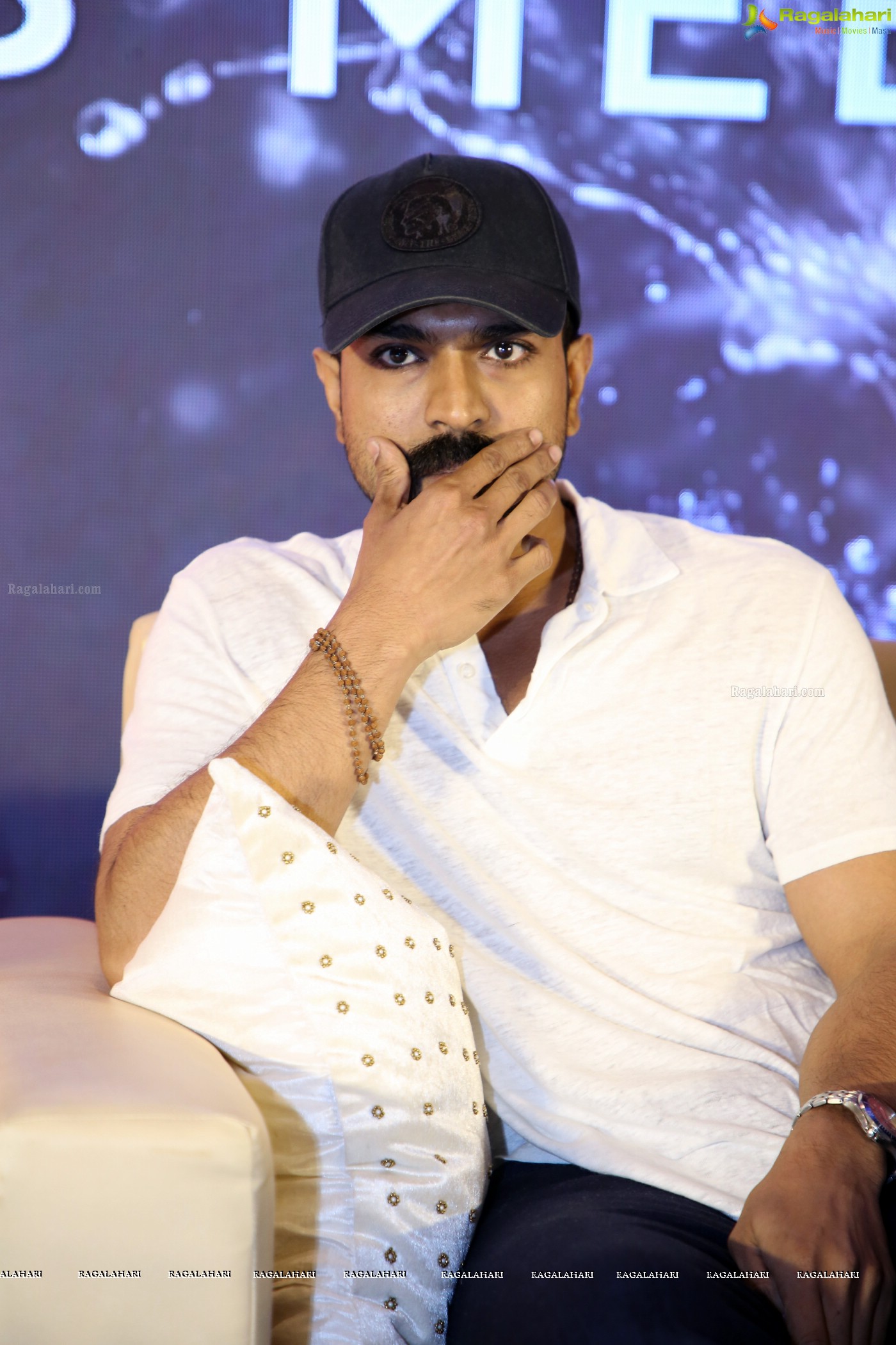 Ram Charan @ RRR Movie Press Meet