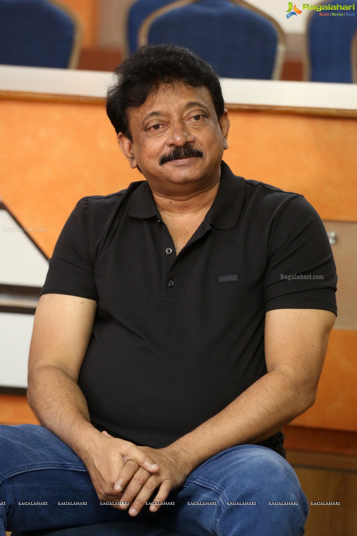 Ram Gopal Varma at Interview on Lakshmi's NTR