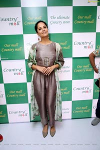 Anasuya at Country Mall Launch at Khairtabad