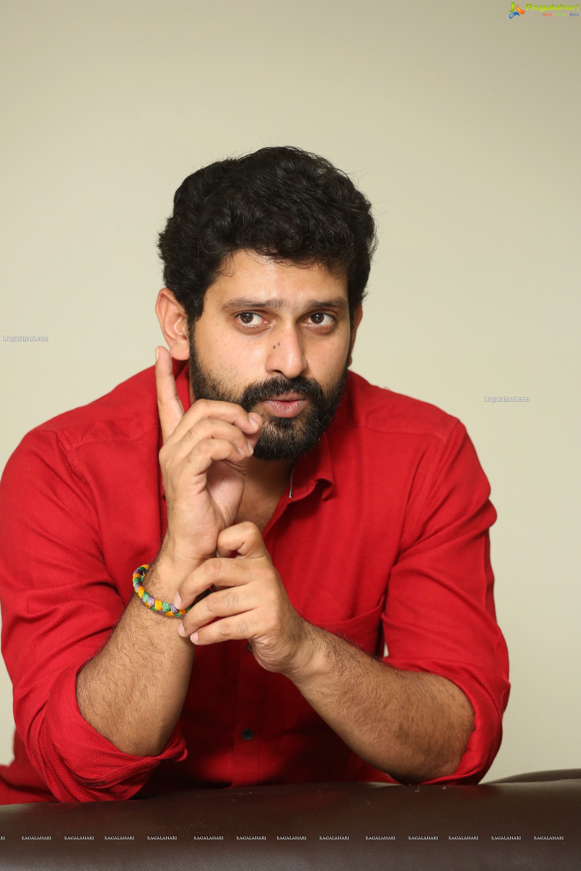 Baladitya at Annapurnamma Gari Manavadu Interview Stills