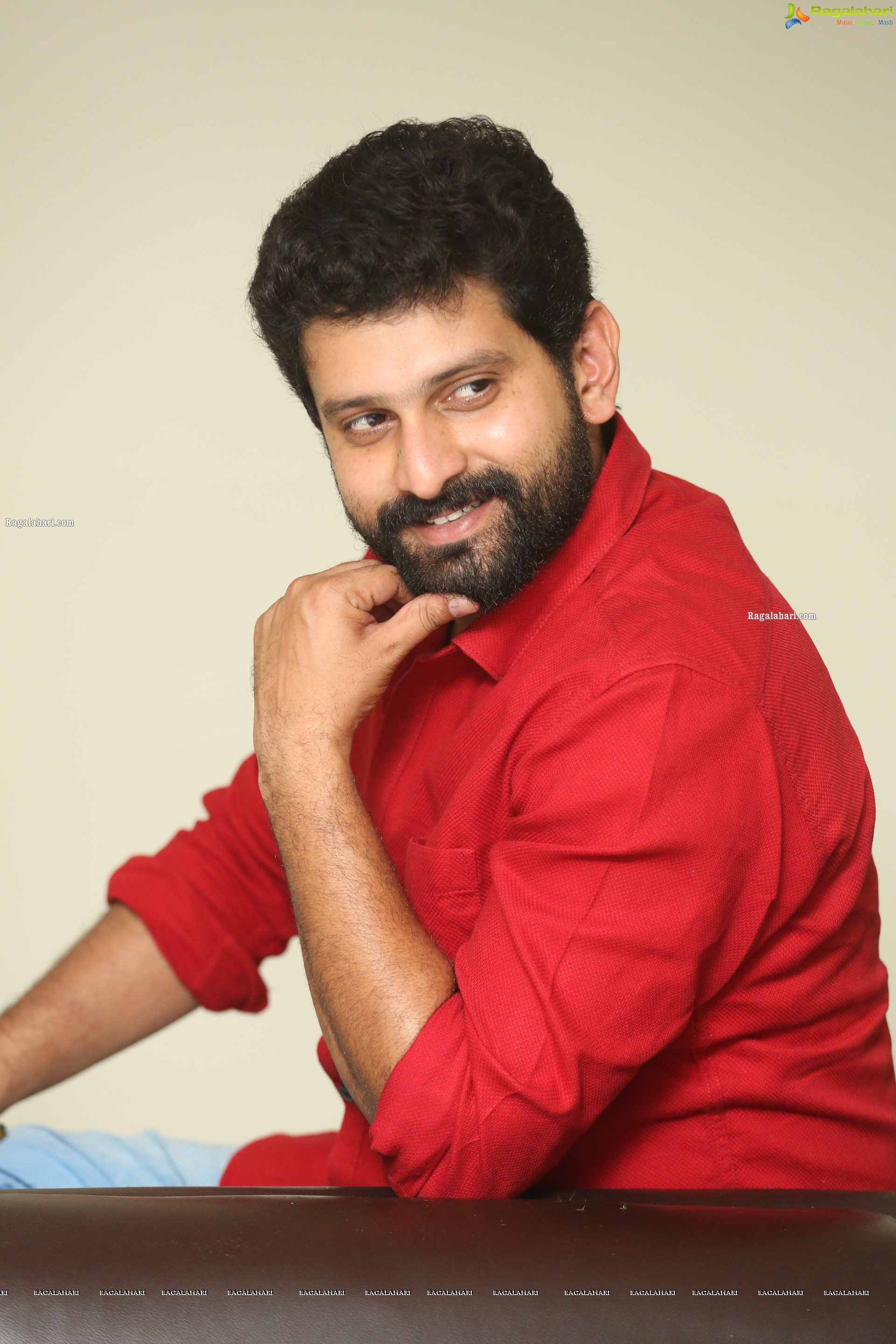 Baladitya at Annapurnamma Gari Manavadu Interview Stills