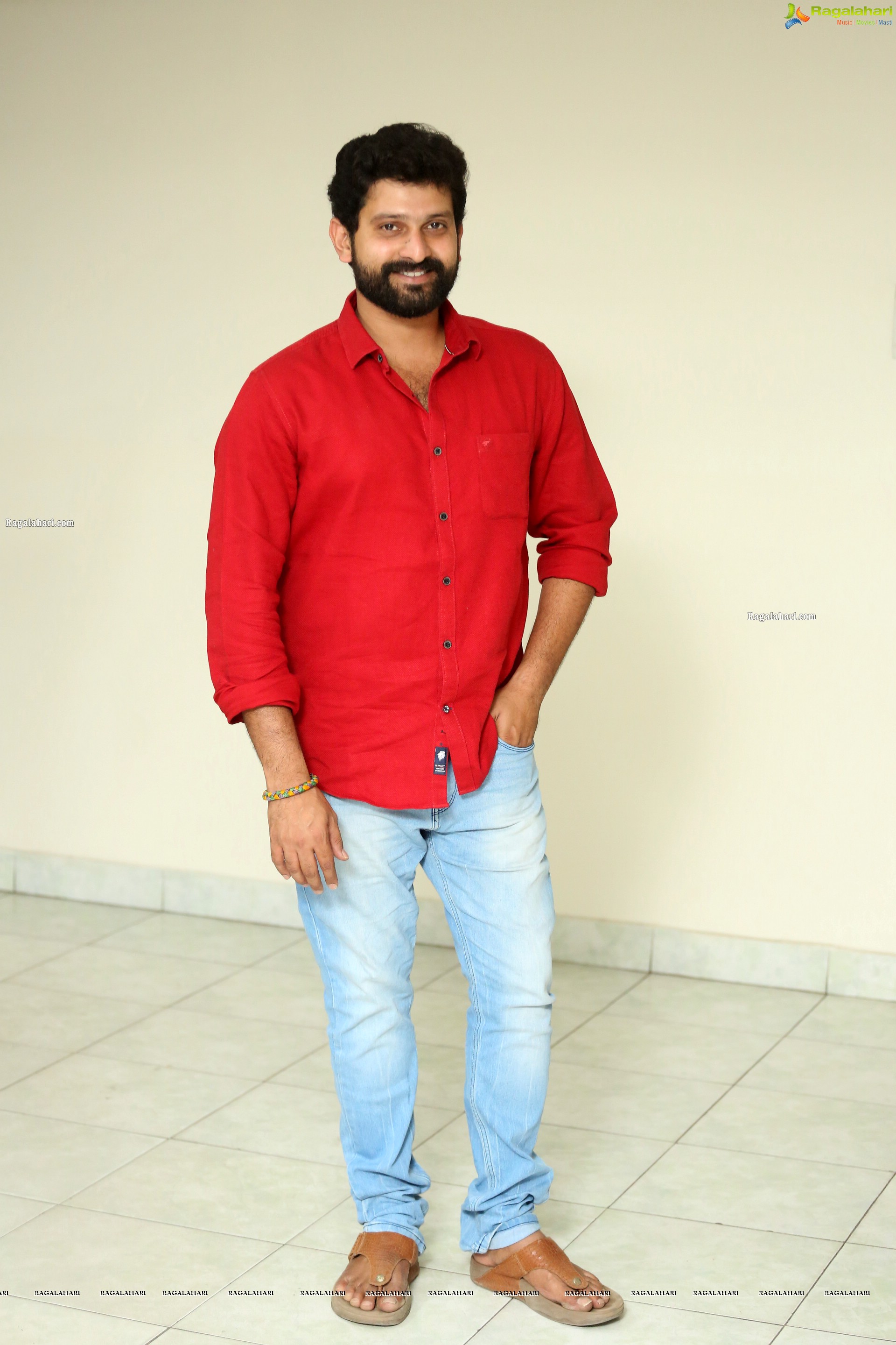 Baladitya at Annapurnamma Gari Manavadu Interview Stills