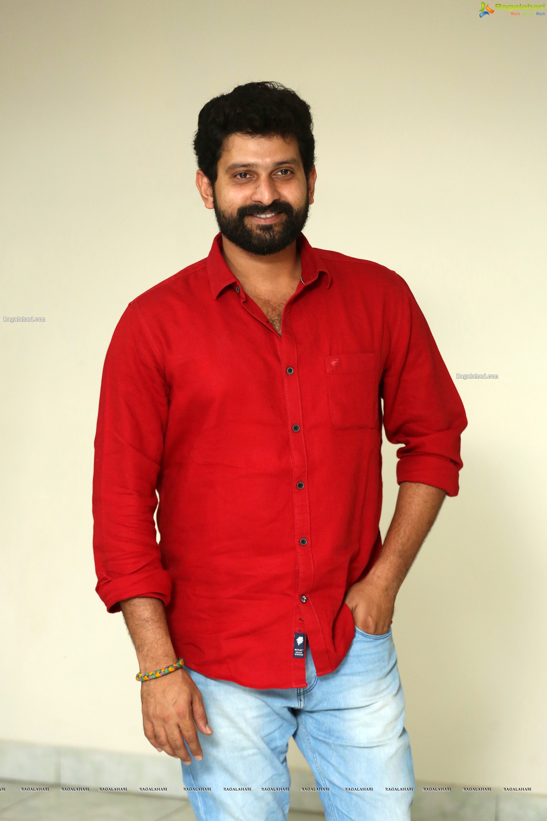 Baladitya at Annapurnamma Gari Manavadu Interview Stills