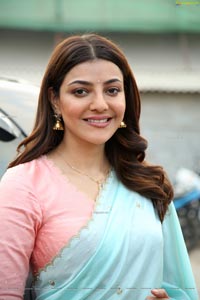 Kajal Agarwal at Priya Gold Oils Promotional Activity