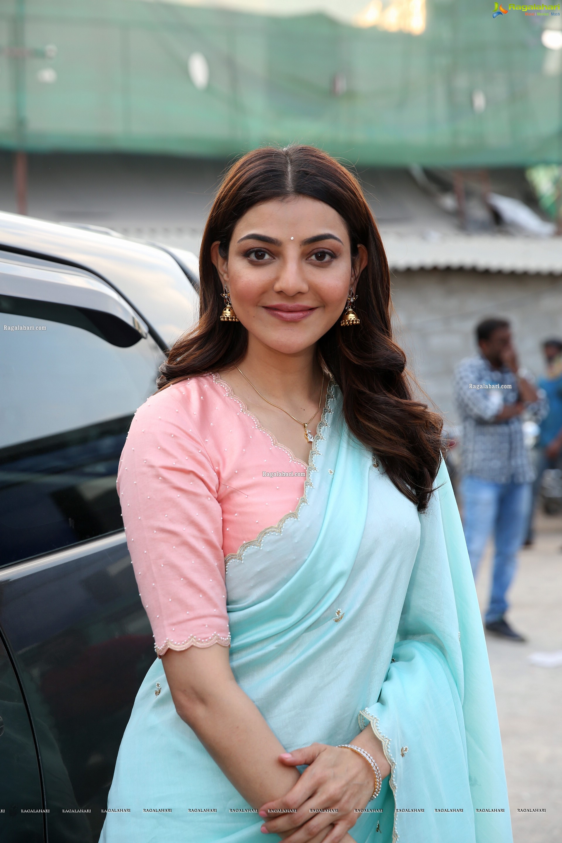 Kajal Agarwal at Priya Gold Oils Promotional Activity