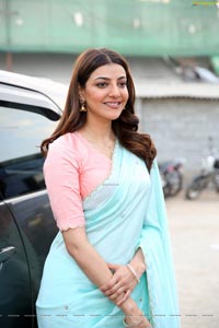 Kajal Agarwal at Priya Gold Oils Promotional Activity