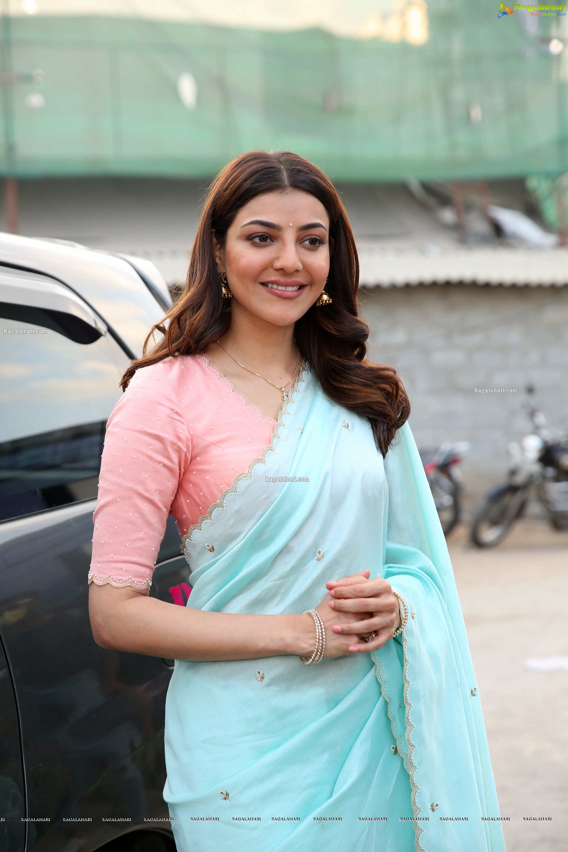 Kajal Agarwal at Priya Gold Oils Promotional Activity