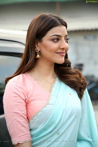 Kajal Agarwal at Priya Gold Oils Promotional Activity