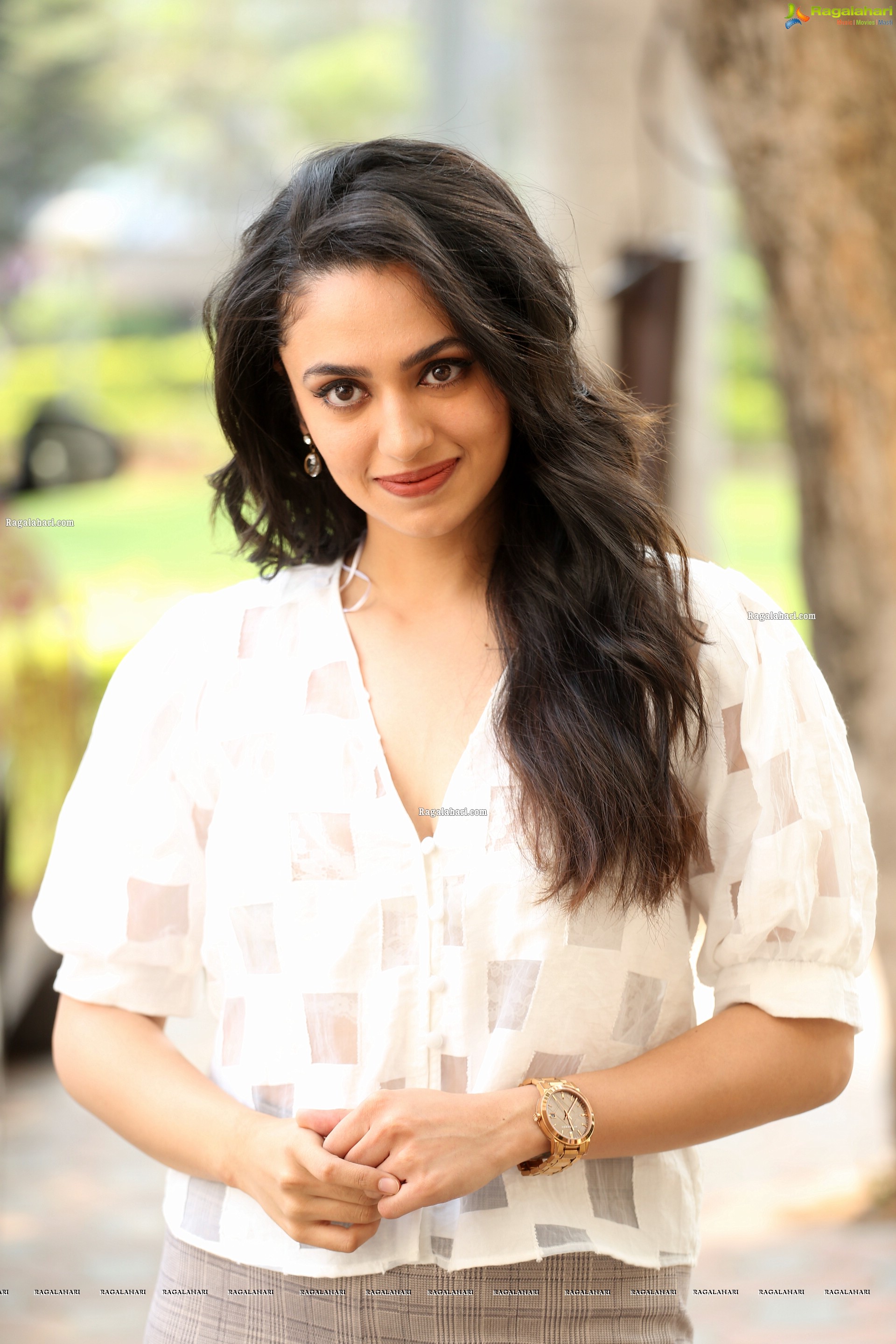 Malavika Nair at Orey Bujjiga Pre Release Event - HD photos