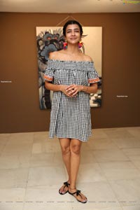 Manchu Lakshmi at Shrishti Art Gallery