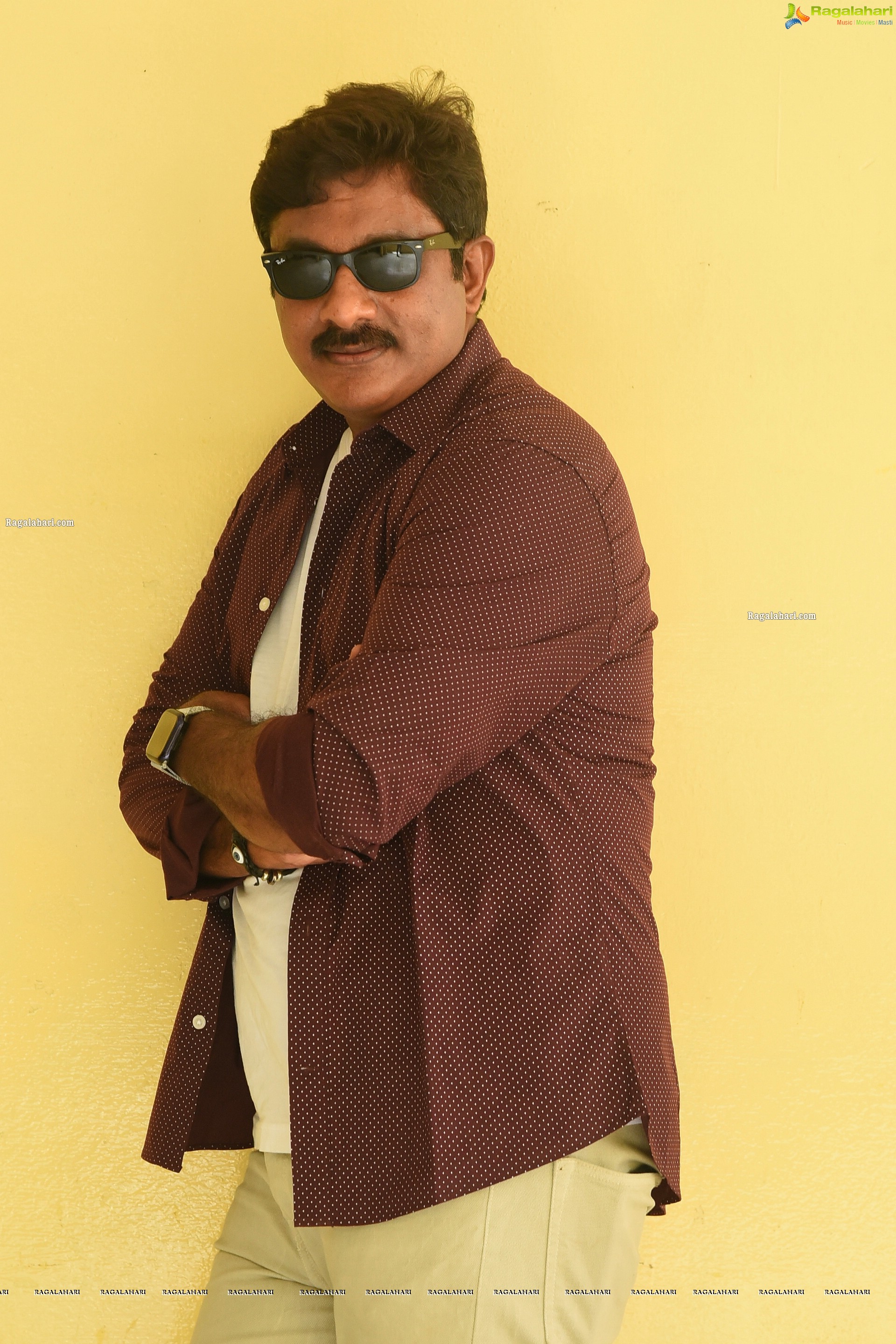 Raghu Kunche at Palasa 1978 Movie Interview Stills