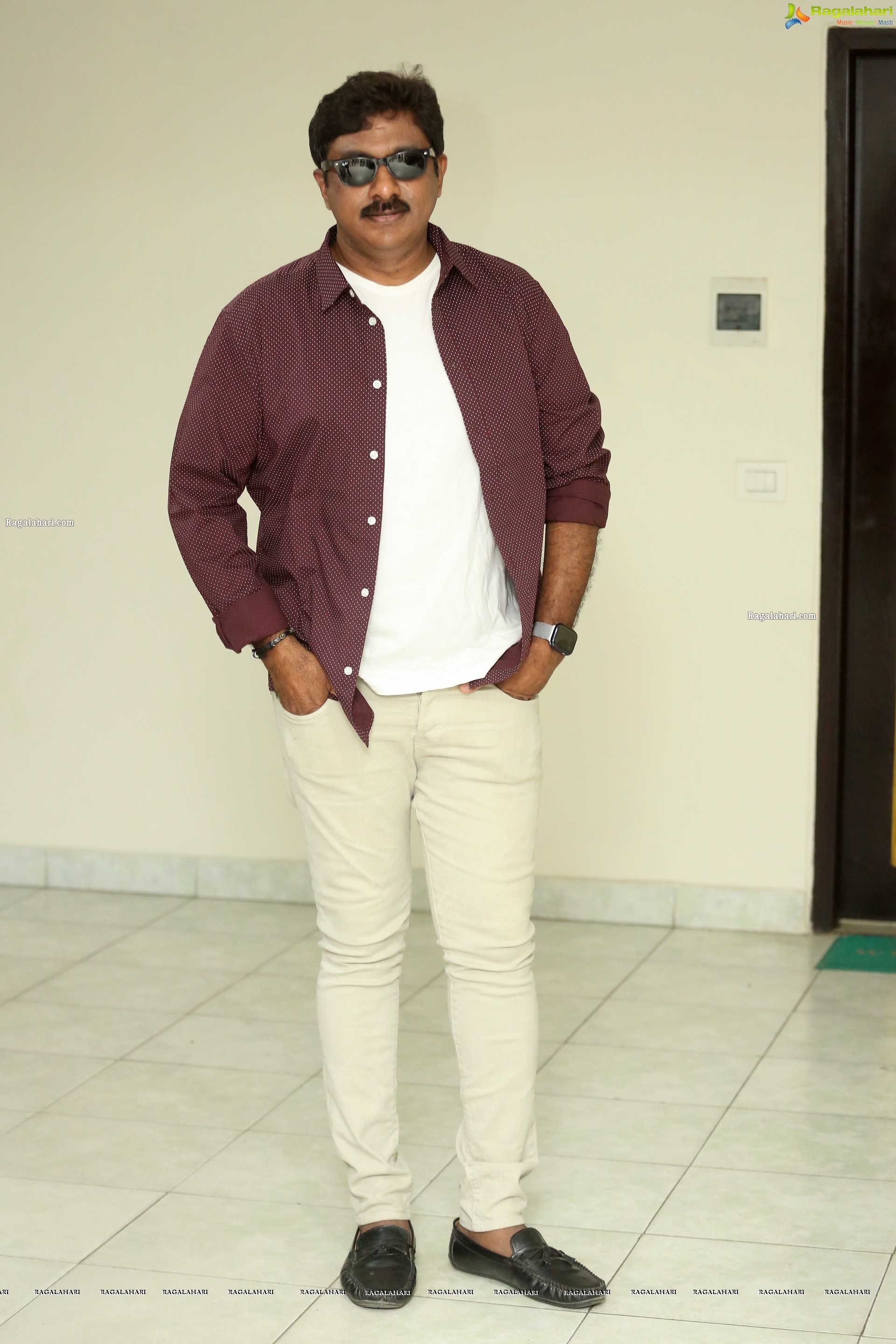 Raghu Kunche at Palasa 1978 Movie Interview Stills