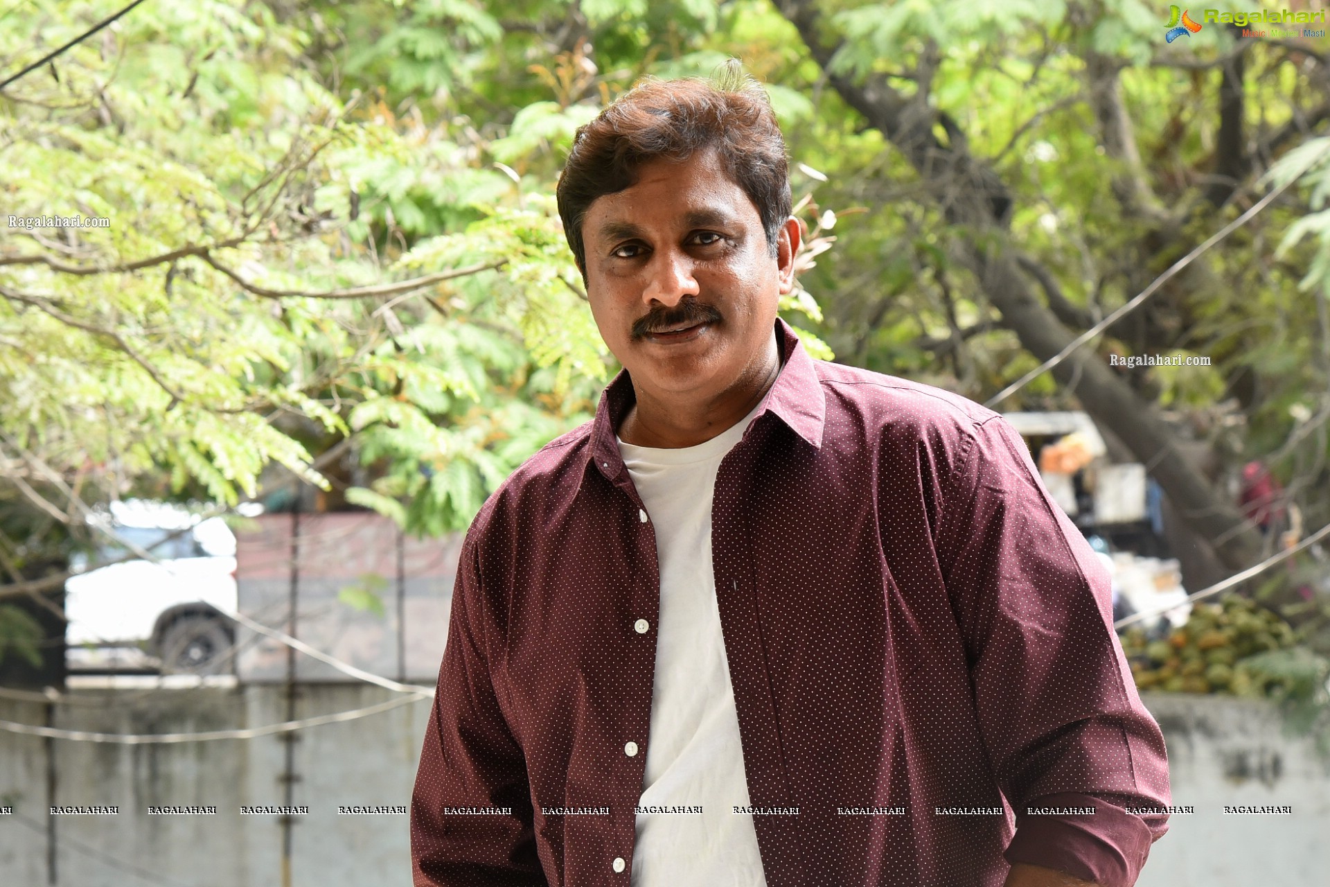 Raghu Kunche at Palasa 1978 Movie Interview Stills