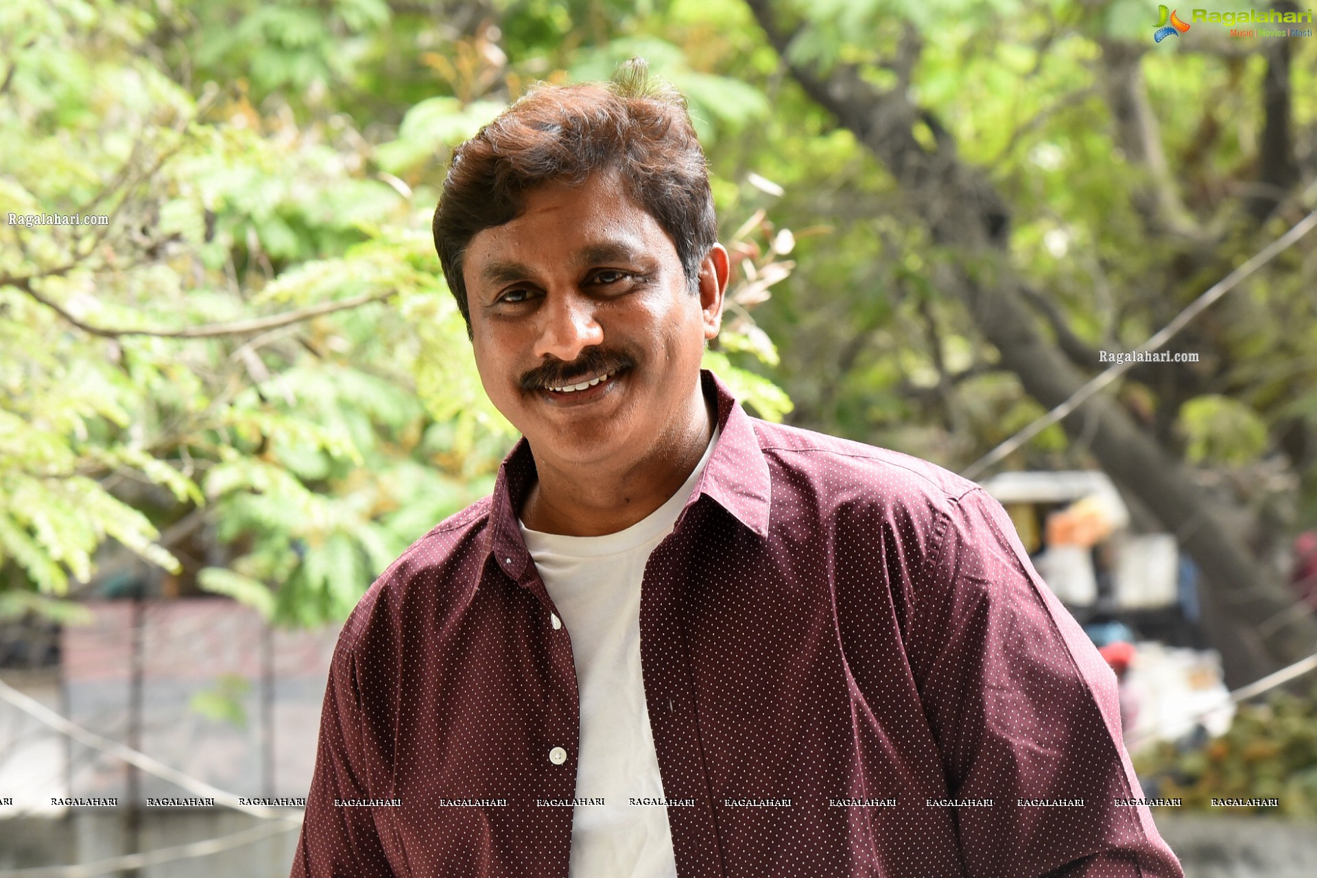 Raghu Kunche at Palasa 1978 Movie Interview Stills