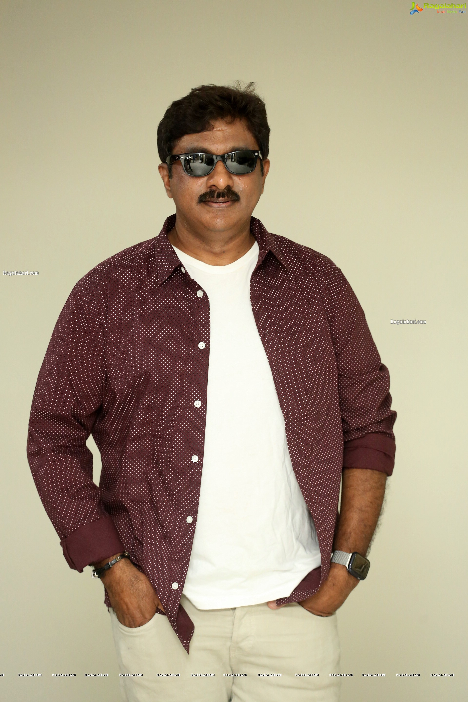 Raghu Kunche at Palasa 1978 Movie Interview Stills