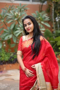 Sahithi Avanchi at Silk & Cotton Fab Of India 2020