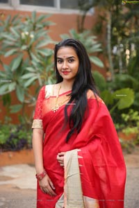 Sahithi Avanchi at Silk & Cotton Fab Of India 2020